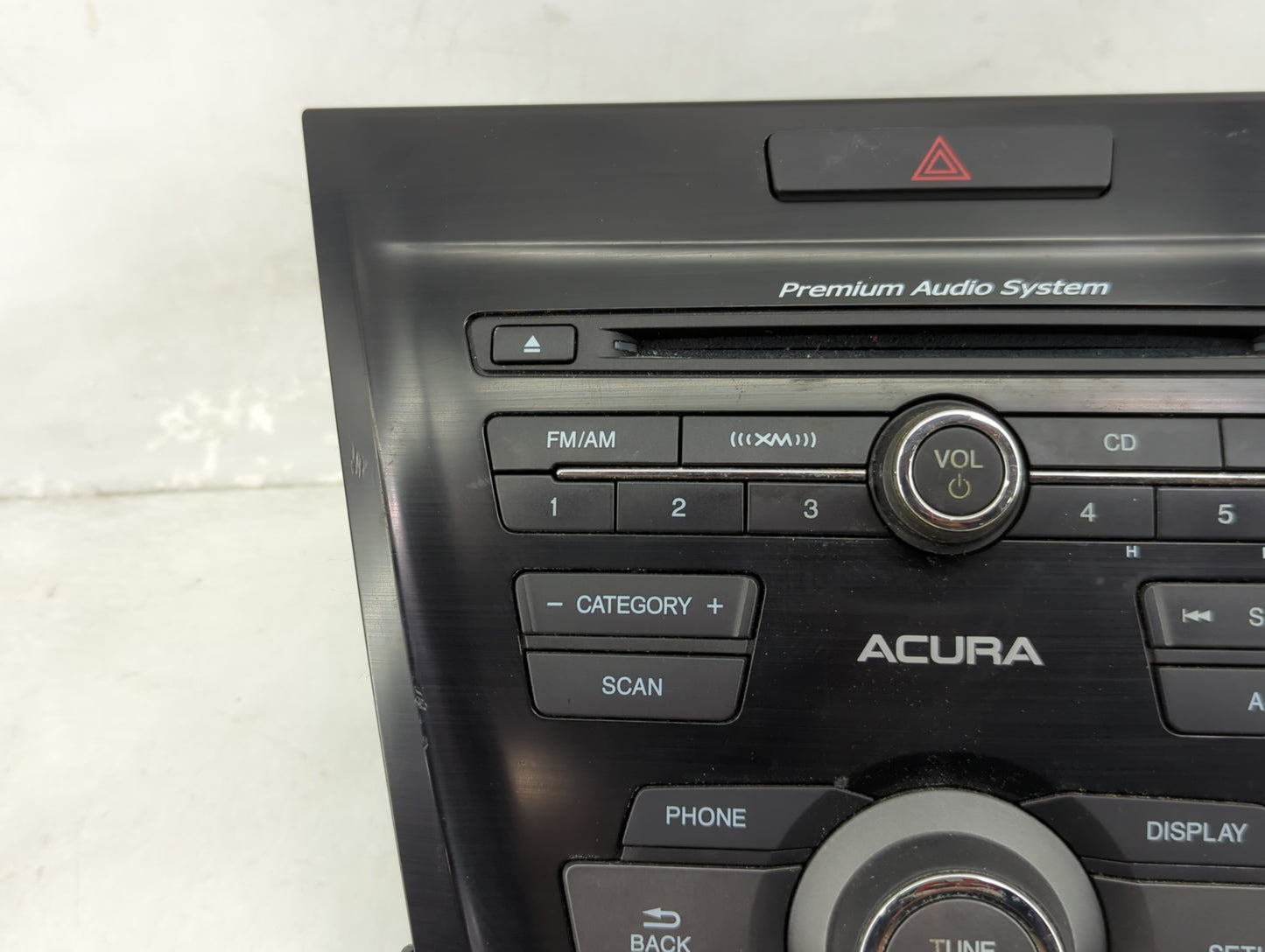 2013-2015 Acura Ilx Radio AM FM Cd Player Receiver Replacement P/N:39100-TX6-A11 PH-3504F Fits Fits 2013 2014 2015 OEM Used 