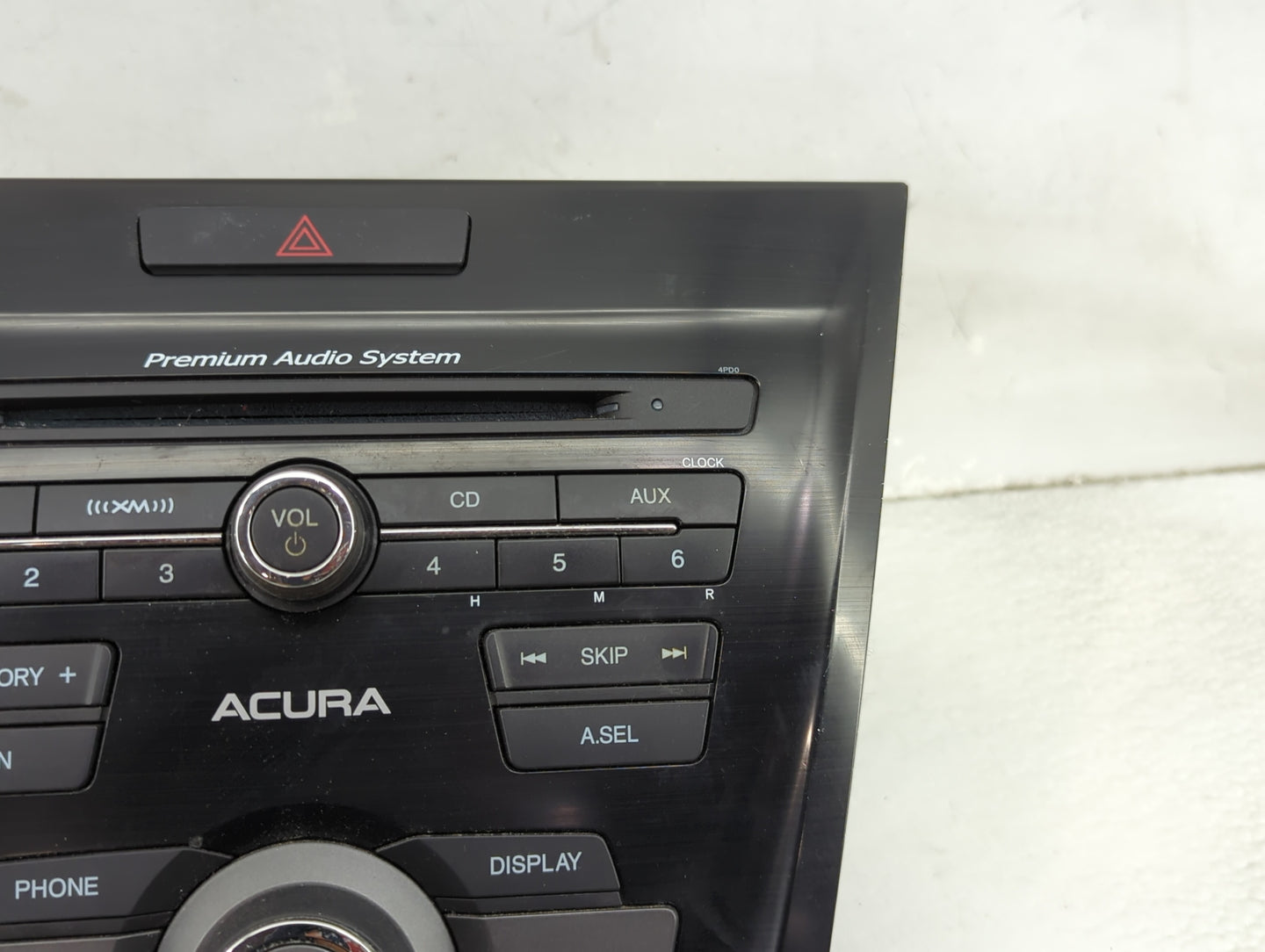 2013-2015 Acura Ilx Radio AM FM Cd Player Receiver Replacement P/N:39100-TX6-A11 PH-3504F Fits Fits 2013 2014 2015 OEM Used 
