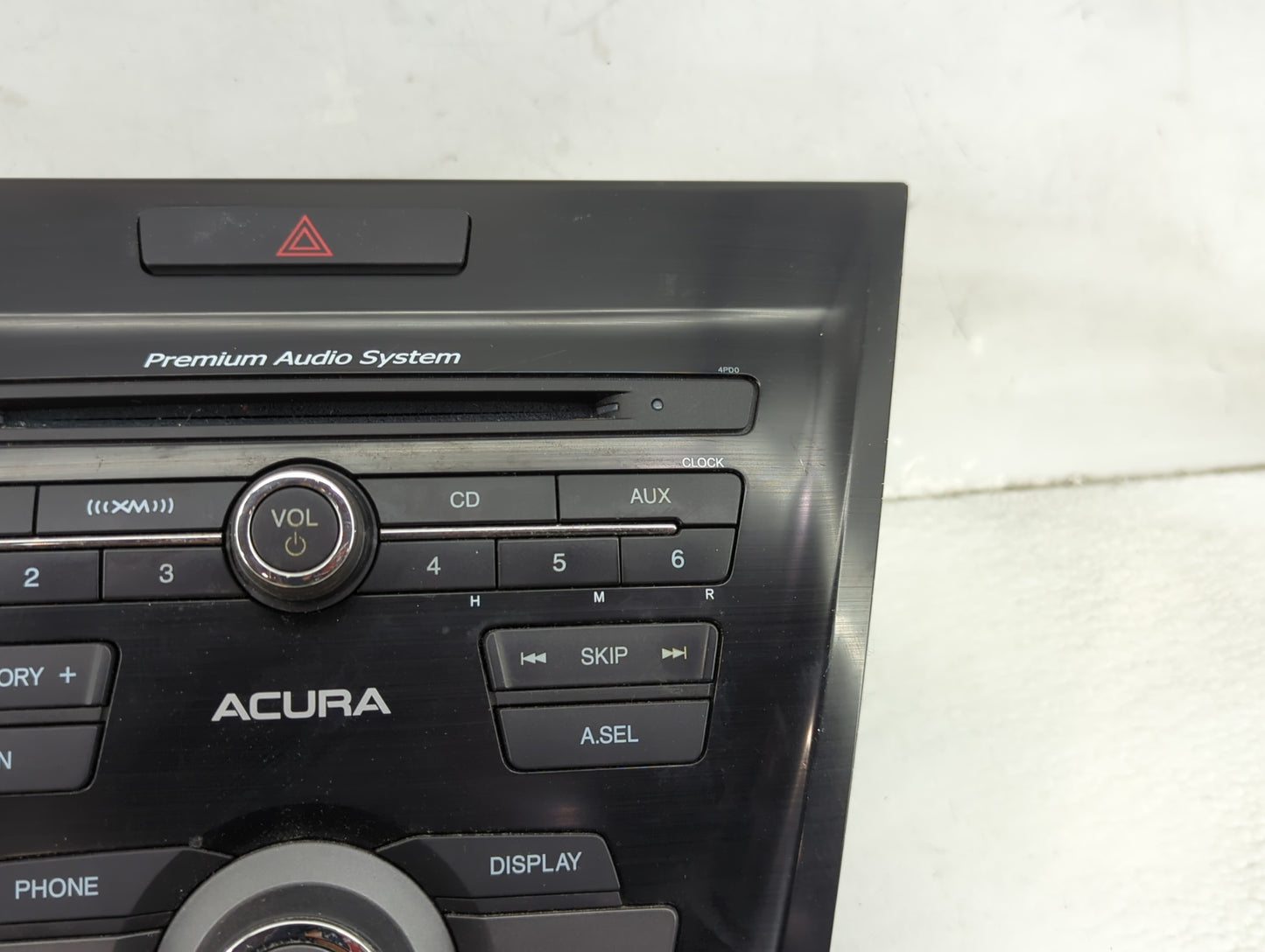 2013-2015 Acura Ilx Radio AM FM Cd Player Receiver Replacement P/N:39100-TX6-A11 PH-3504F Fits Fits 2013 2014 2015 OEM Used 