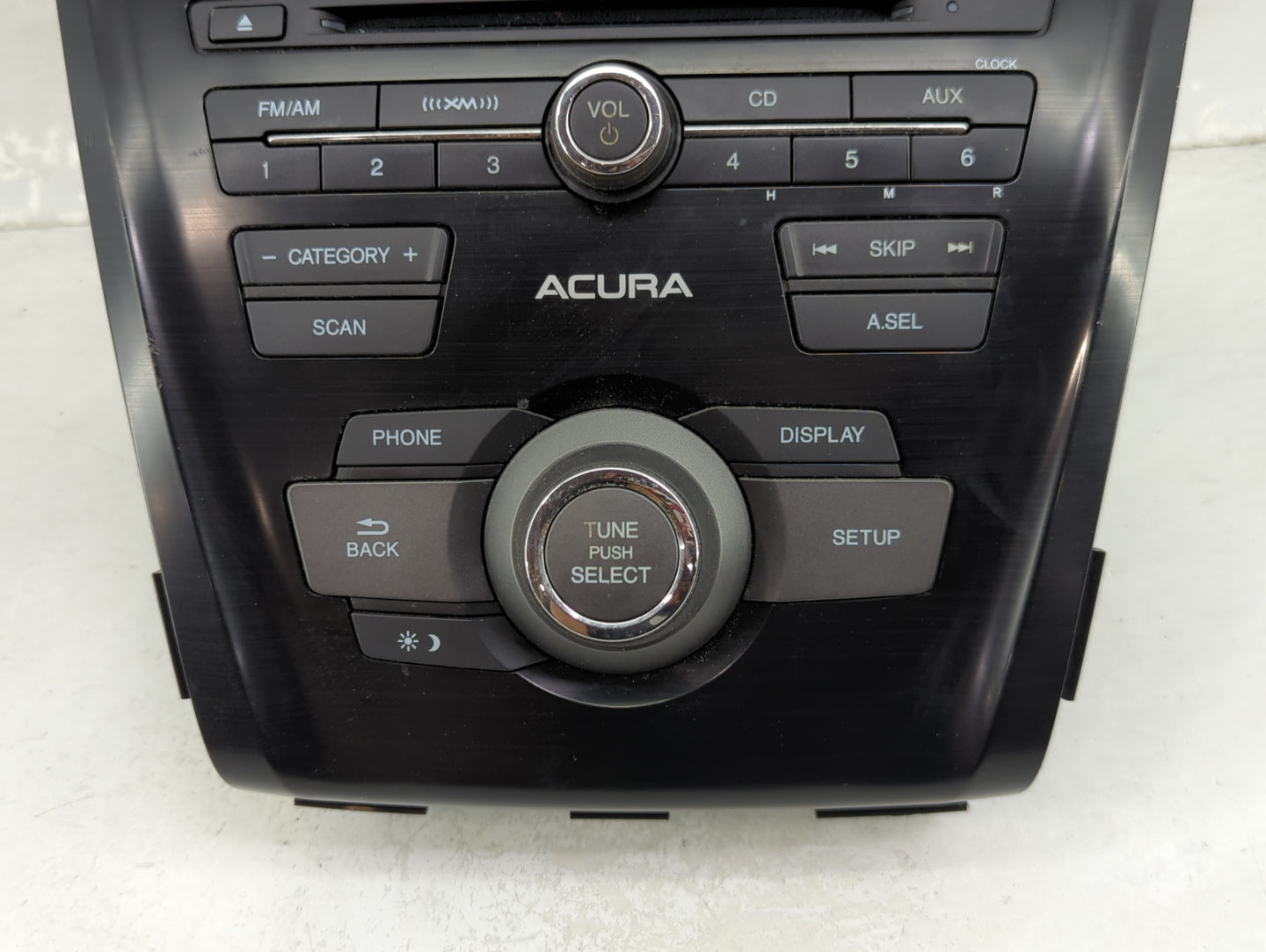 2013-2015 Acura Ilx Radio AM FM Cd Player Receiver Replacement P/N:39100-TX6-A11 PH-3504F Fits Fits 2013 2014 2015 OEM Used 