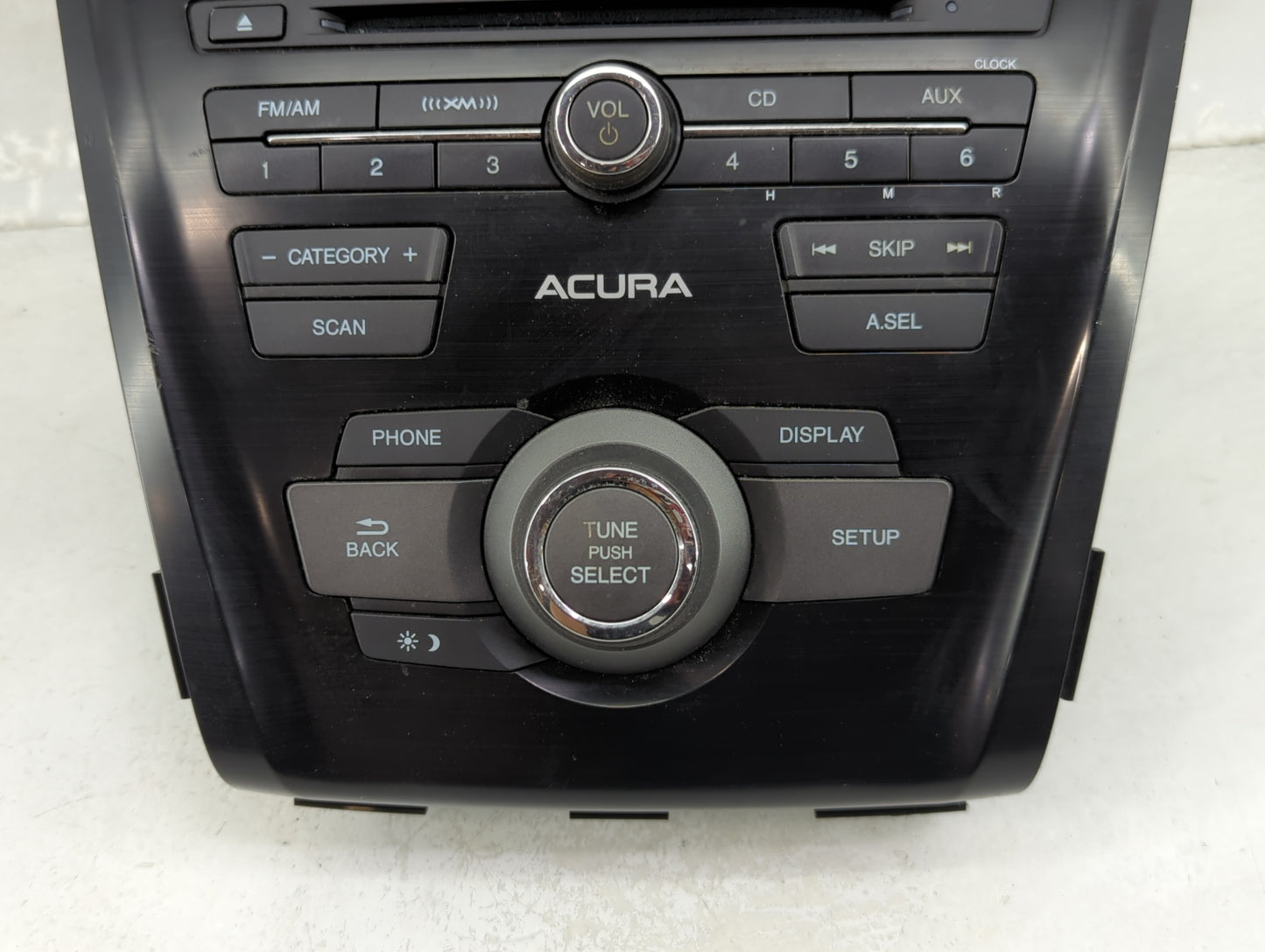 2013-2015 Acura Ilx Radio AM FM Cd Player Receiver Replacement P/N:39100-TX6-A11 PH-3504F Fits Fits 2013 2014 2015 OEM Used 