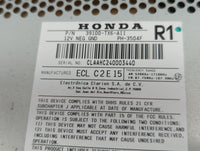 2013-2015 Acura Ilx Radio AM FM Cd Player Receiver Replacement P/N:39100-TX6-A11 PH-3504F Fits Fits 2013 2014 2015 OEM Used 