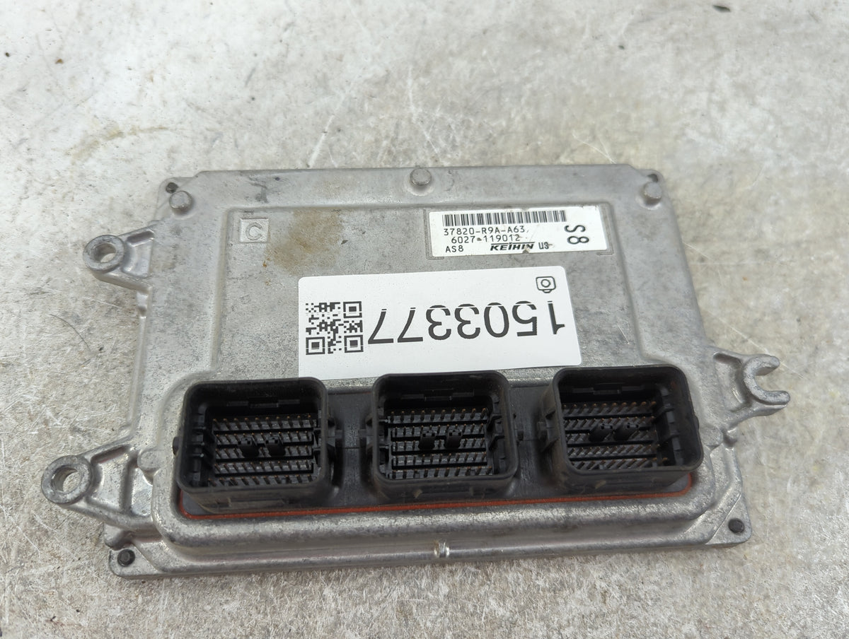 2013-2014 Acura Ilx PCM Engine Control Computer ECU ECM PCU OEM P/N:37820-R9A-A63 Fits Fits 2013 2014 OEM Used Auto Parts - 