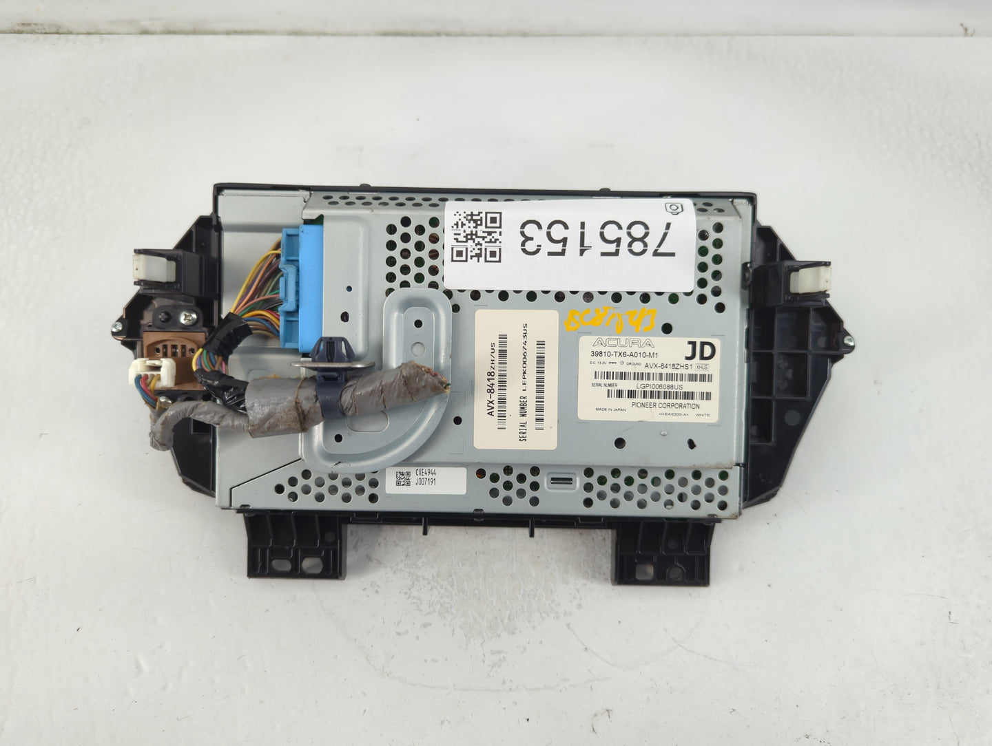 2013-2015 Acura Ilx Information Display Screen - Oemusedautoparts1.com