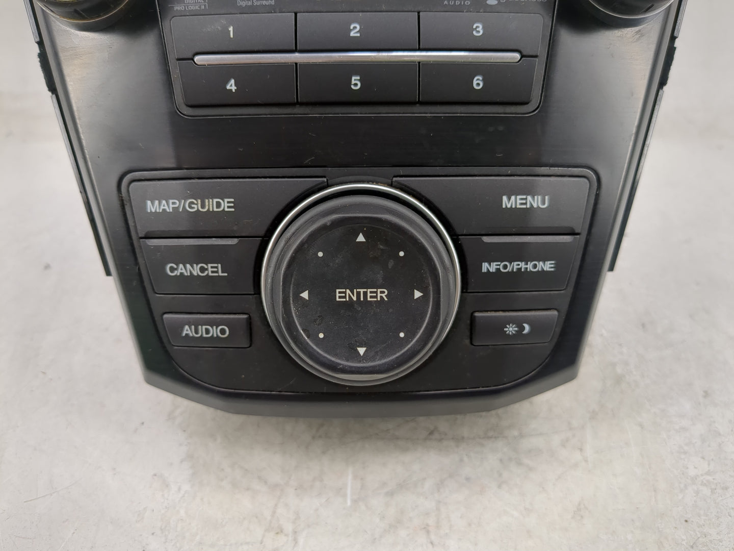 2010-2013 Acura Mdx Radio AM FM Cd Player Receiver Replacement P/N:39101-STX-A640-M1 Fits Fits 2010 2011 2012 2013 OEM Used 