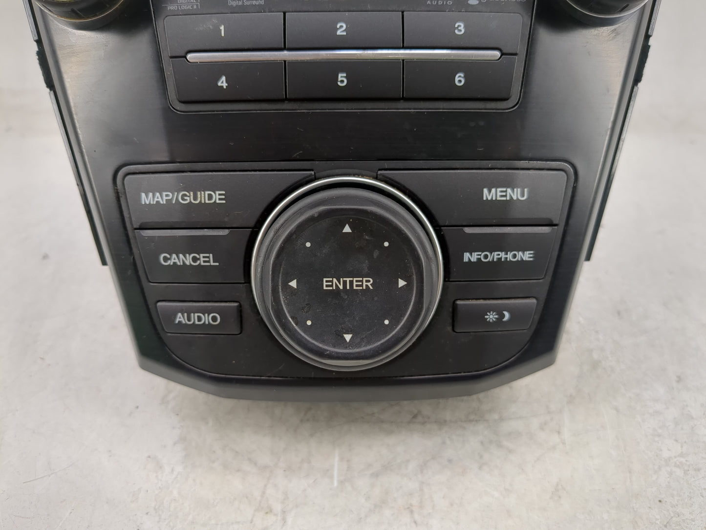 2010-2013 Acura Mdx Radio AM FM Cd Player Receiver Replacement P/N:39101-STX-A640-M1 Fits Fits 2010 2011 2012 2013 OEM Used 