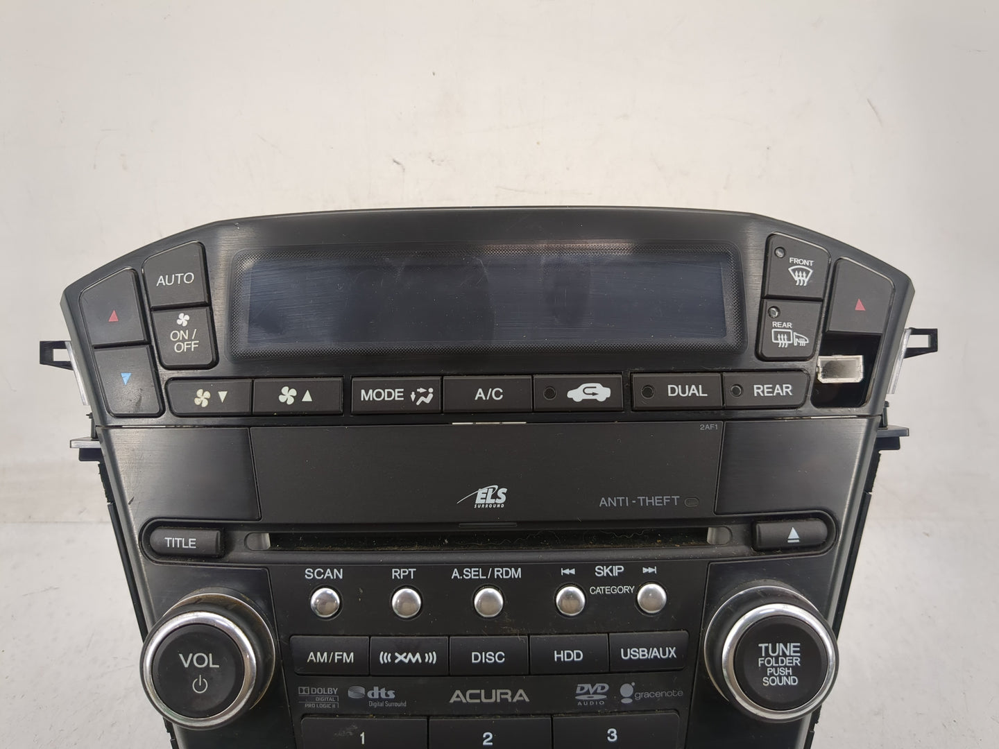 2010-2013 Acura Mdx Radio AM FM Cd Player Receiver Replacement P/N:39101-STX-A640-M1 Fits Fits 2010 2011 2012 2013 OEM Used 