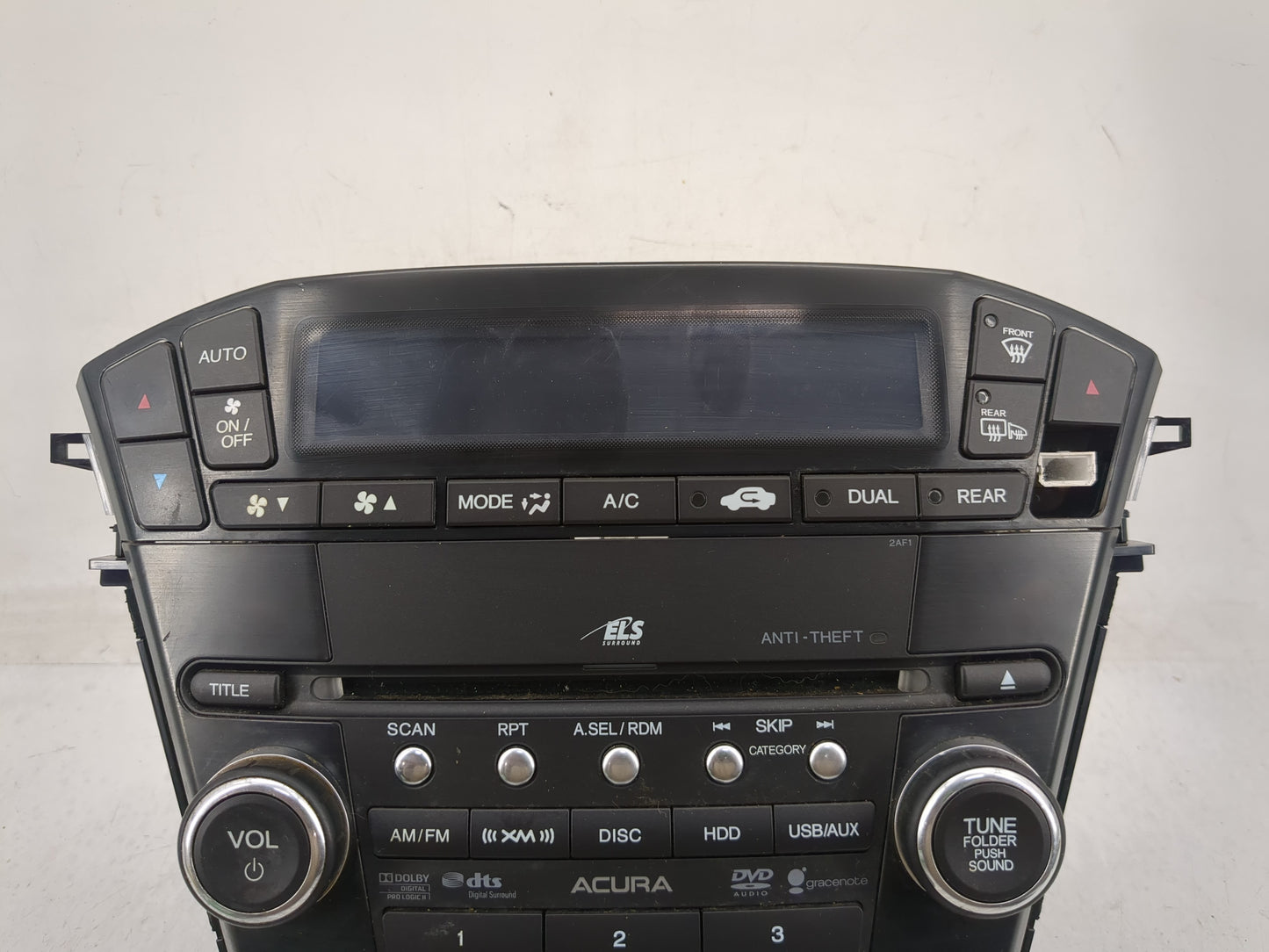 2010-2013 Acura Mdx Radio AM FM Cd Player Receiver Replacement P/N:39101-STX-A640-M1 Fits Fits 2010 2011 2012 2013 OEM Used 