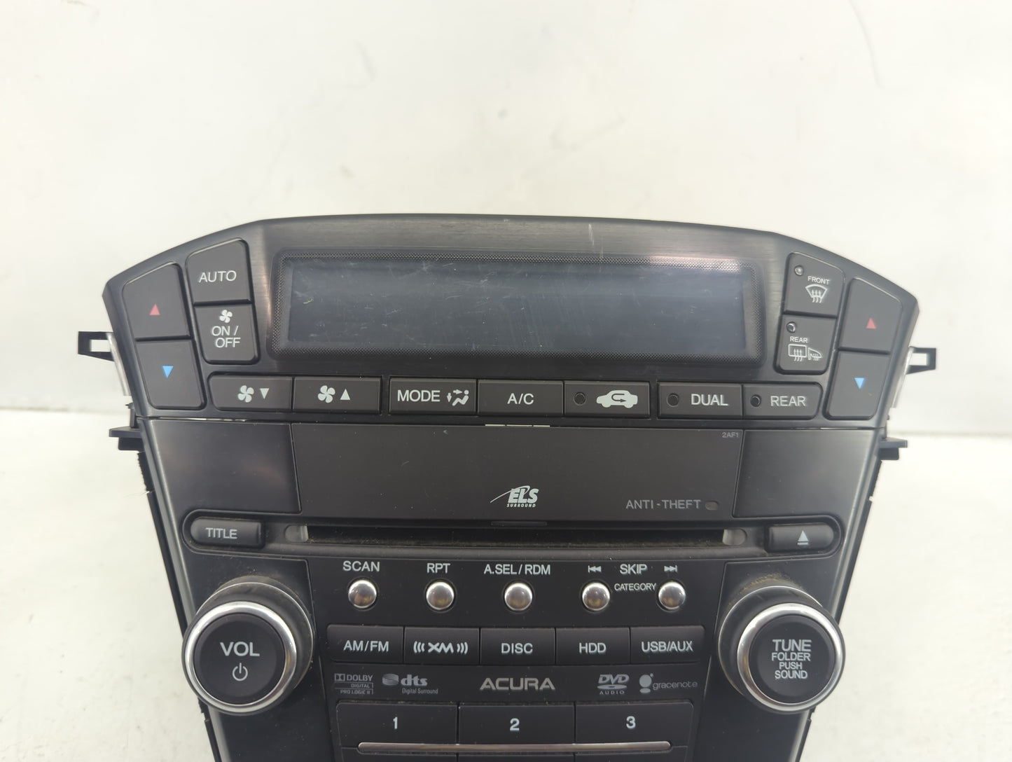 2010-2013 Acura Mdx Radio AM FM Cd Player Receiver Replacement P/N:39101-STX-A640-M1 Fits Fits 2010 2011 2012 2013 OEM Used 