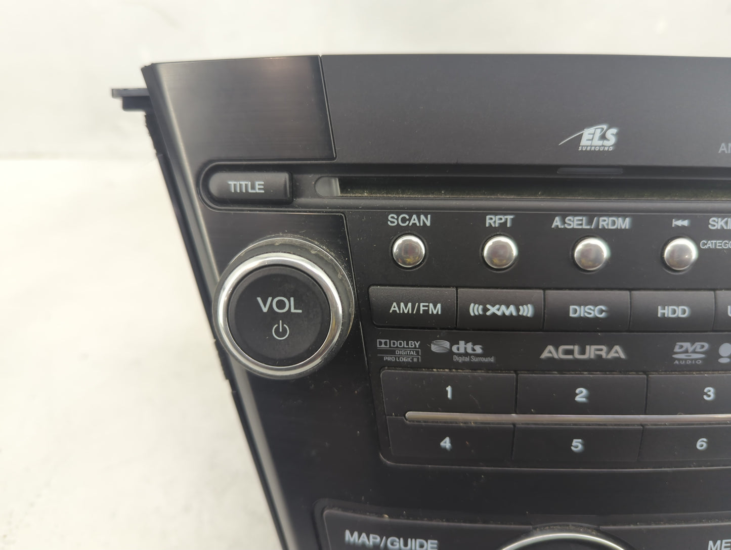 2010-2013 Acura Mdx Radio AM FM Cd Player Receiver Replacement P/N:39101-STX-A640-M1 Fits Fits 2010 2011 2012 2013 OEM Used 
