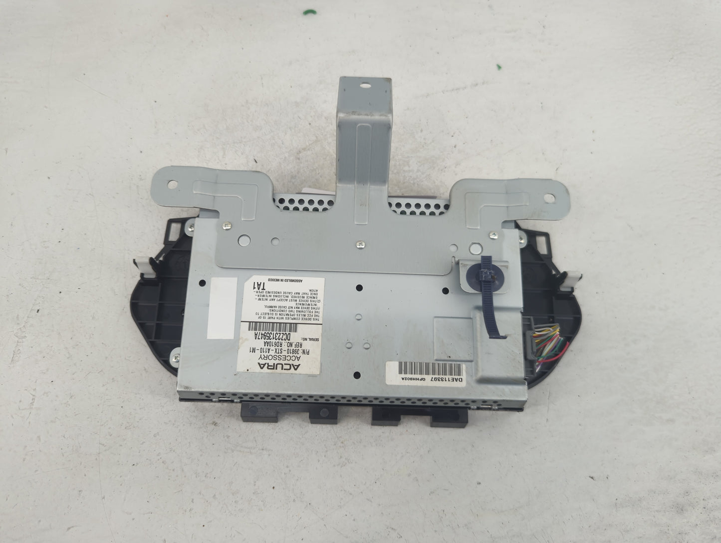 2010-2013 Acura Mdx Radio AM FM Cd Player Receiver Replacement P/N:39810-STX-A110-M1 Fits Fits 2010 2011 2012 2013 OEM Used 