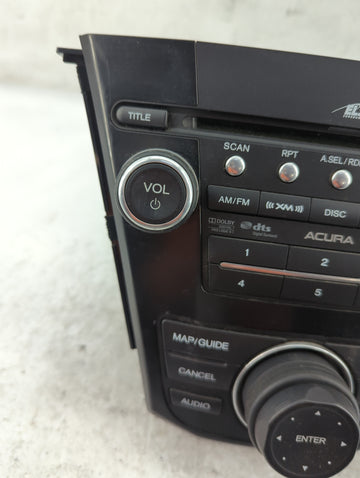2010-2013 Acura Mdx Radio AM FM Cd Player Receiver Replacement P/N:39101-STX-A640-M1 BV7C0AO Fits 2010 2011 2012 2013 OEM Used Auto Parts