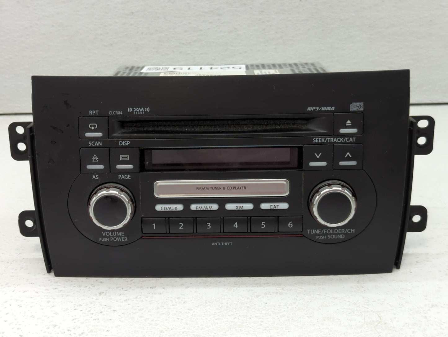 2010-2013 Acura Mdx Radio AM FM Cd Player Receiver Replacement P/N:39101-80J11 Fits Fits 2010 2011 2012 2013 OEM Used Auto P
