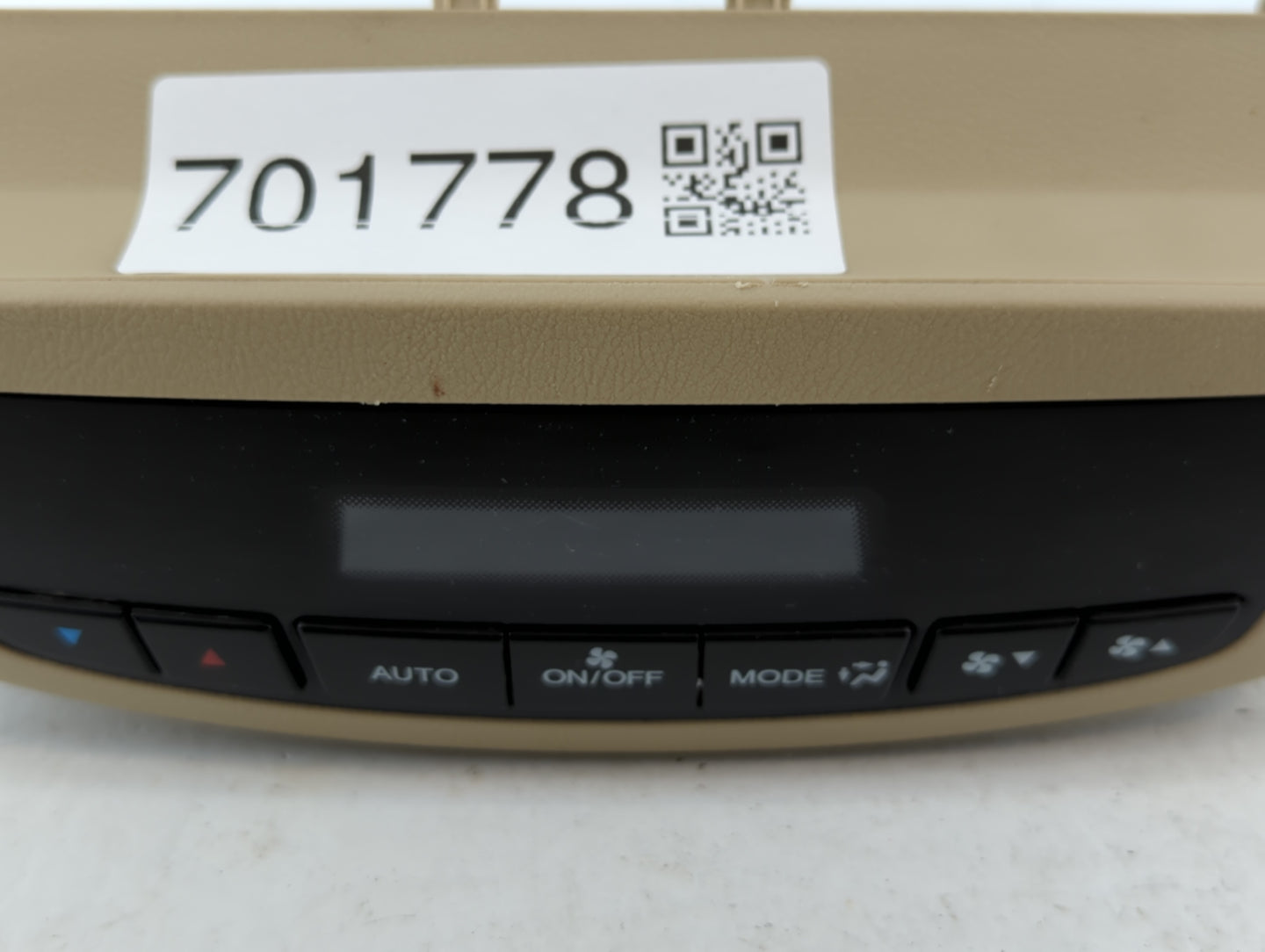 2010-2013 Acura Mdx Climate Control Module Temperature AC/Heater Replacement P/N:79650STXA420M1NH716L 3402 A1 Fits OEM Used 