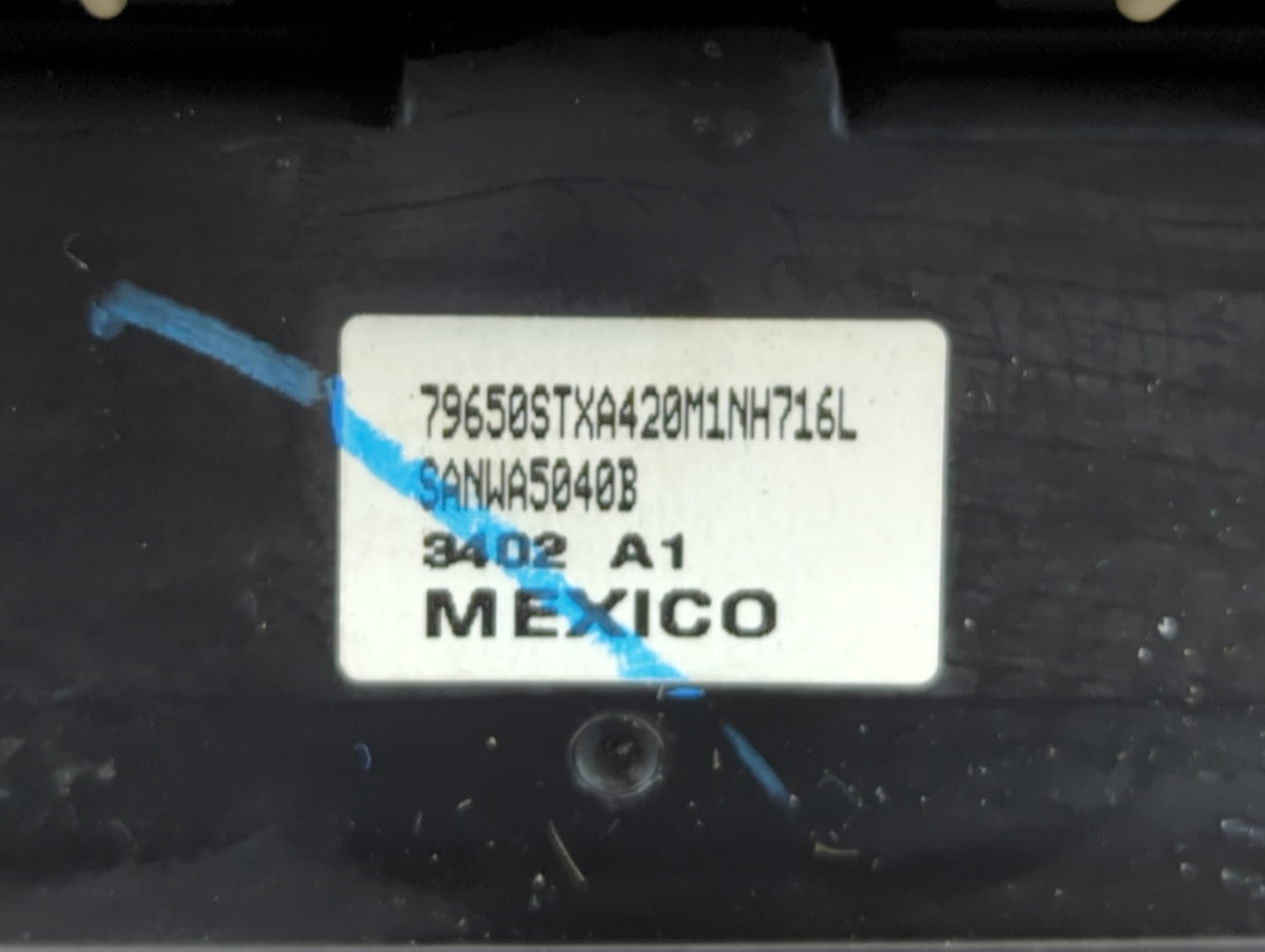 2010-2013 Acura Mdx Climate Control Module Temperature AC/Heater Replacement P/N:79650STXA420M1NH716L 3402 A1 Fits OEM Used 