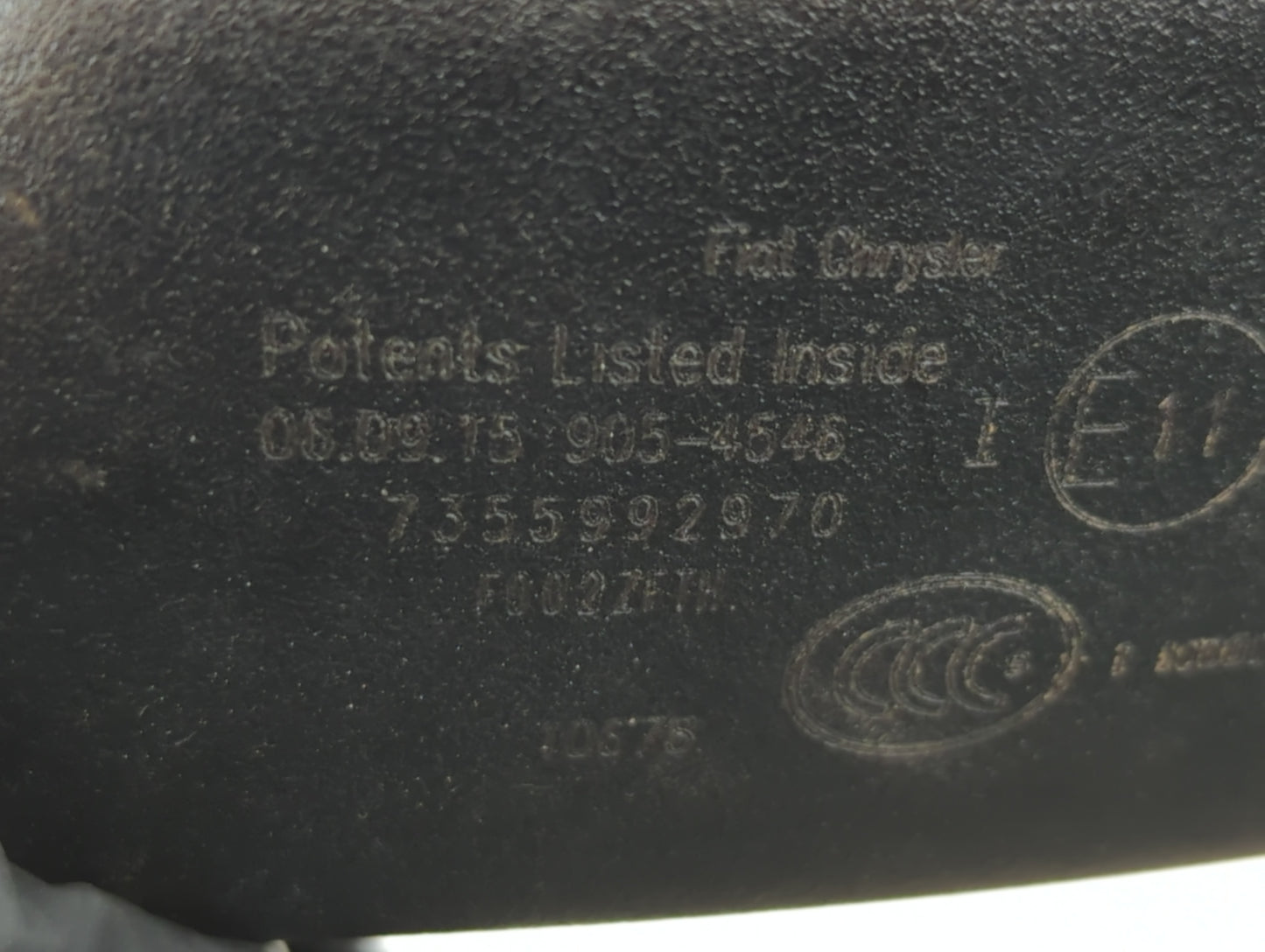 2010-2013 Acura Mdx Interior Rear View Mirror Replacement OEM P/N:7355992970 Fits Fits 2010 2011 2012 2013 OEM Used Auto Par