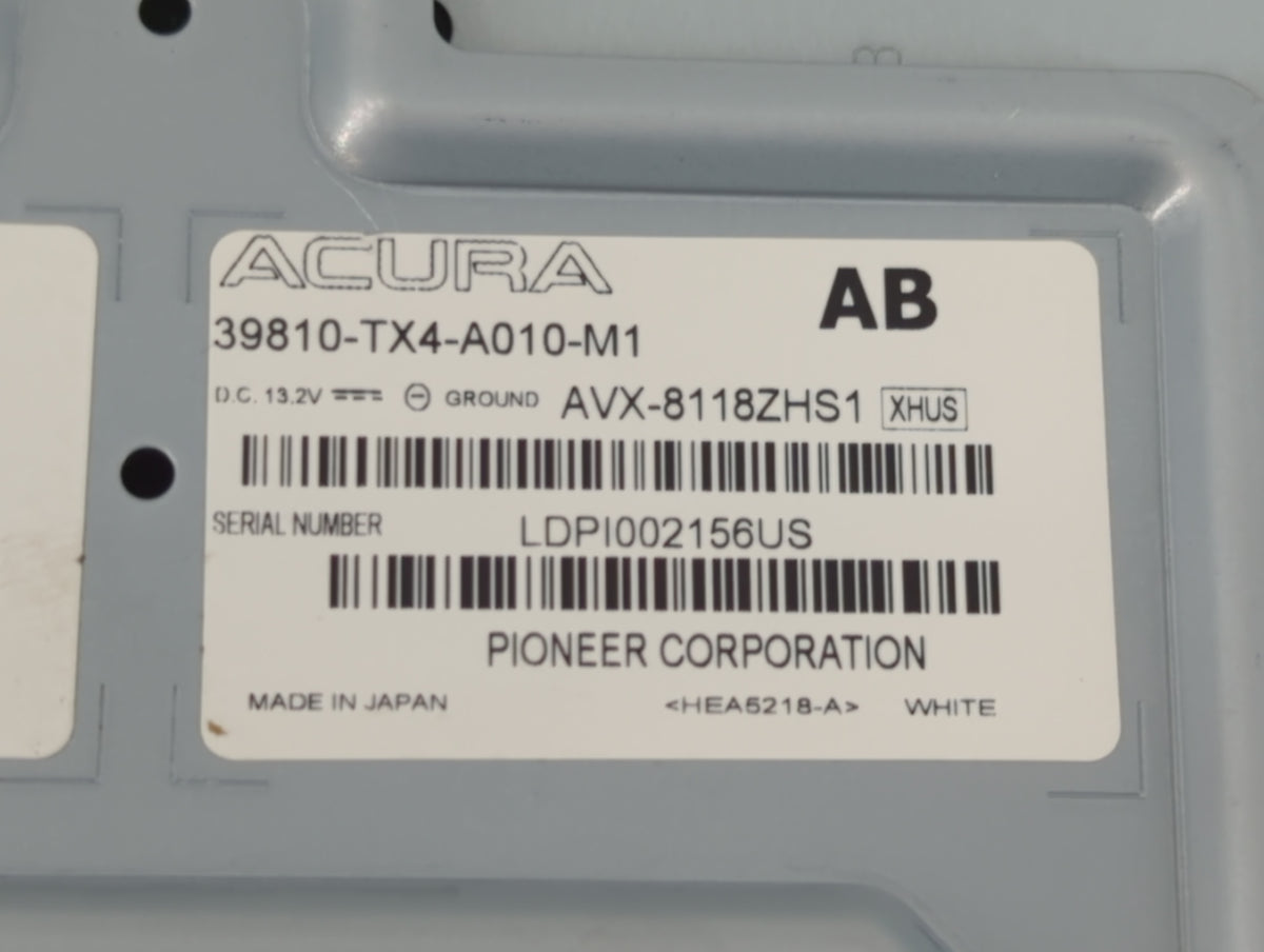 2013-2015 Acura Rdx Information Radio Display Screen 1127076 - Oemusedautoparts1.com