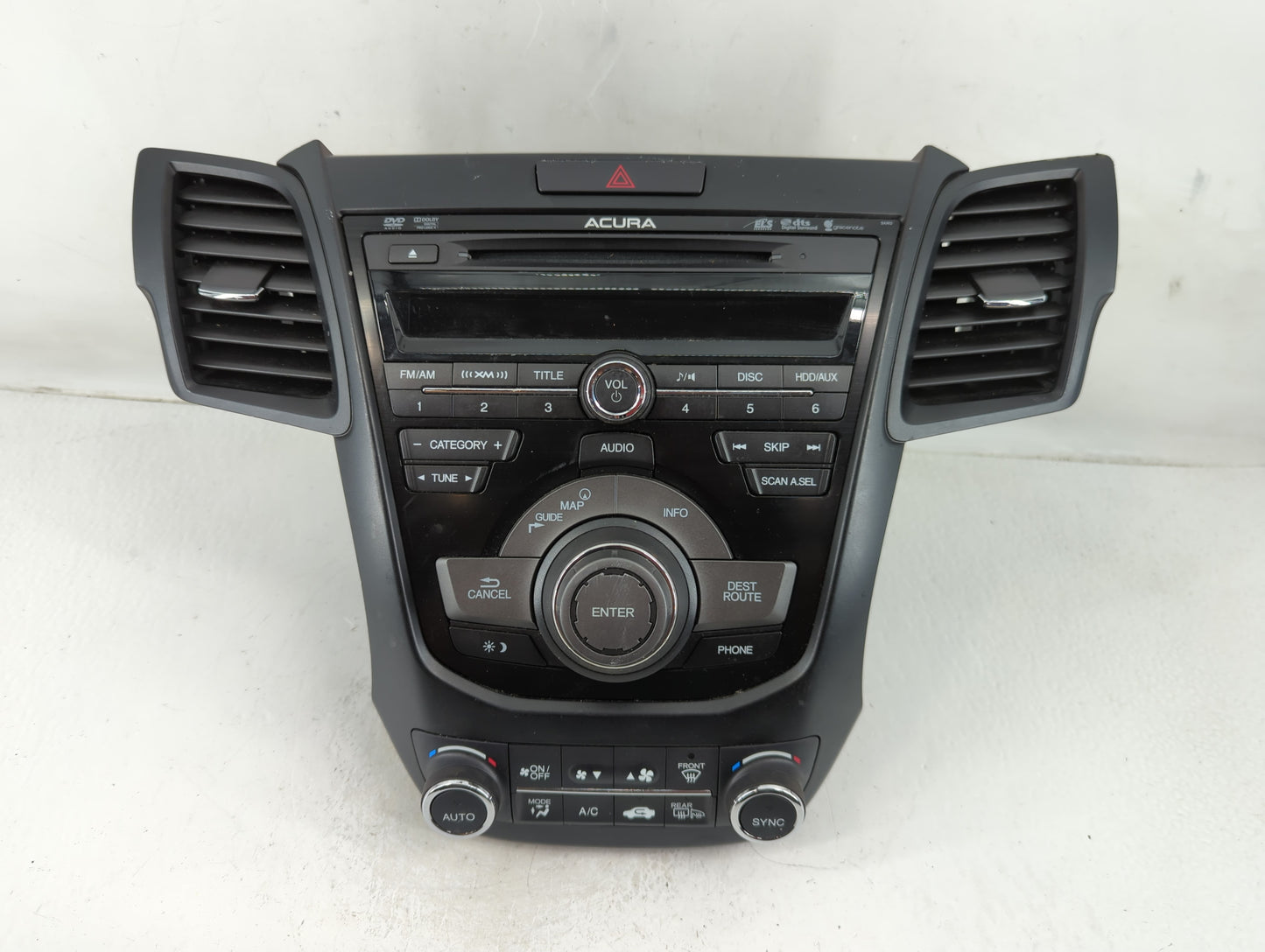 2013-2015 Acura Rdx Radio Control Panel - Oemusedautoparts1.com