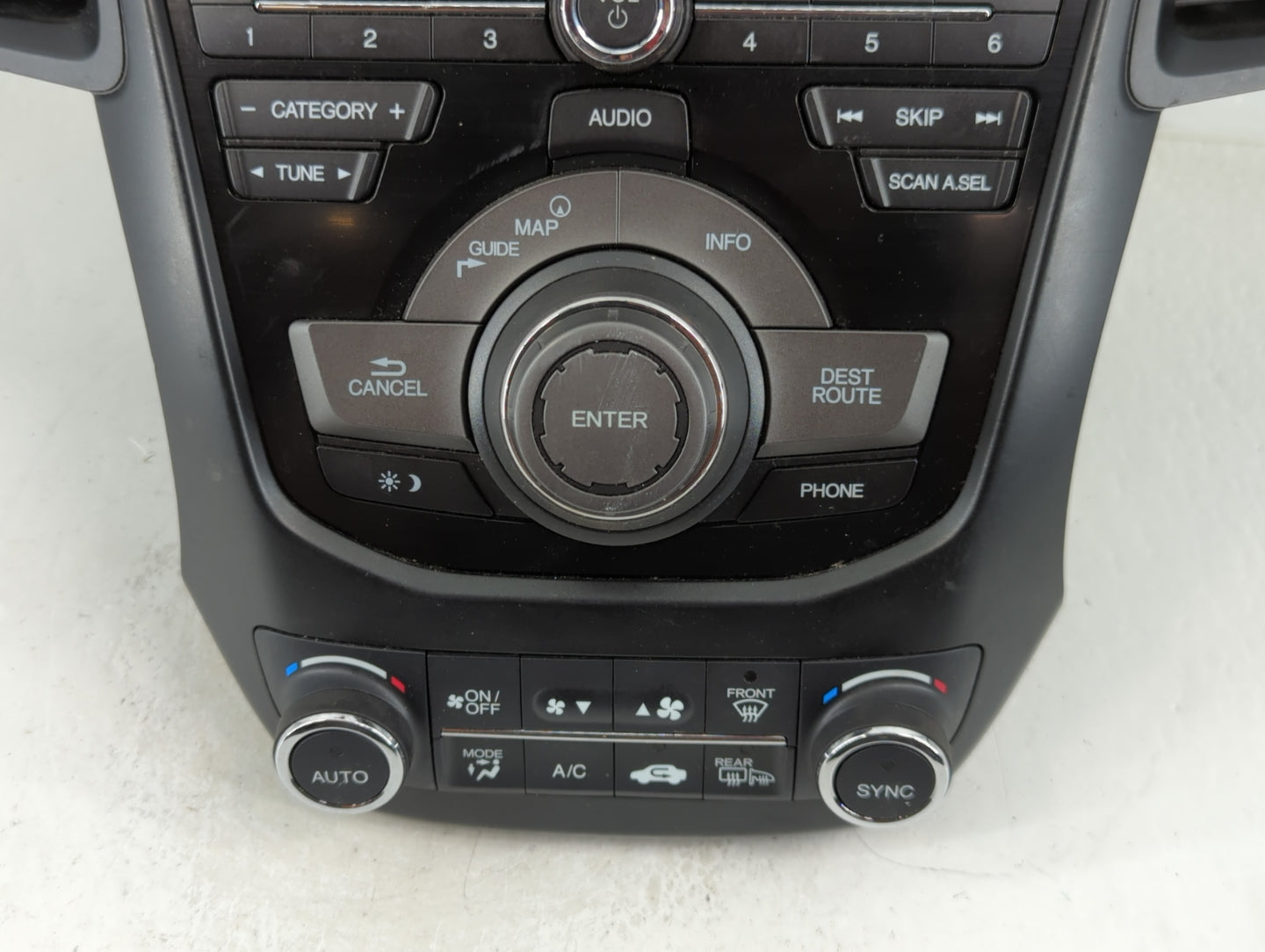 2013-2015 Acura Rdx Radio Control Panel - Oemusedautoparts1.com