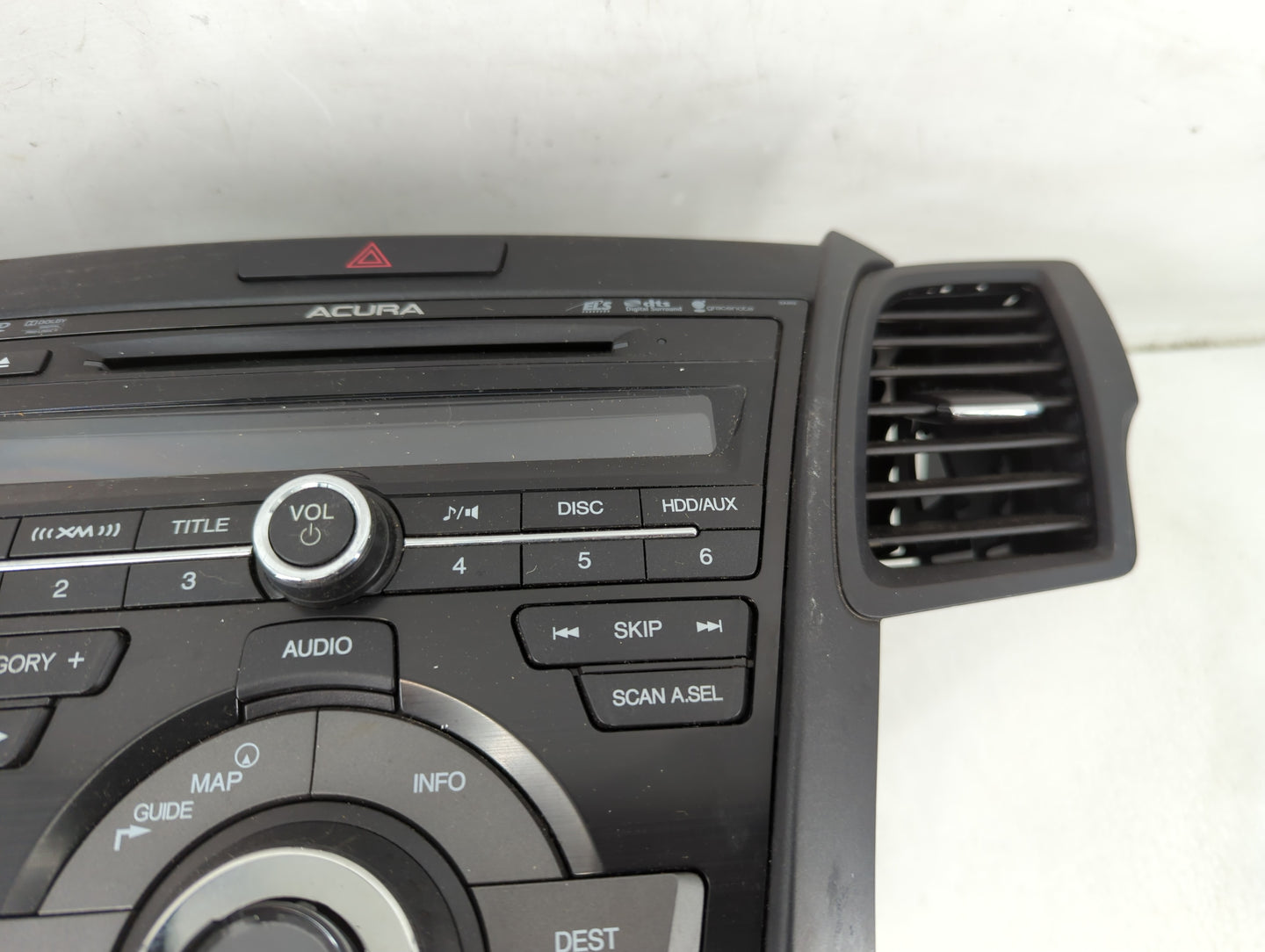 2013-2015 Acura Rdx Radio AM FM Cd Player Receiver Replacement P/N:3954ATX4A010 Fits Fits 2013 2014 2015 OEM Used Auto Parts