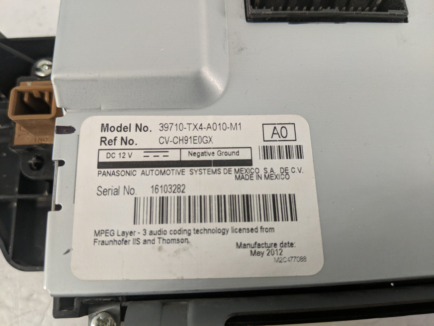 2013-2015 Acura Rdx Information Display Screen - Oemusedautoparts1.com