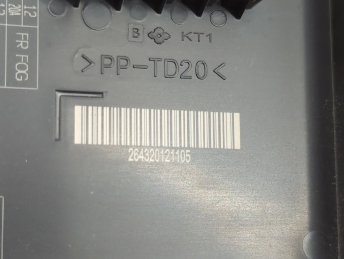 2013-2015 Acura Rdx Fusebox Fuse Box Panel Relay Module P/N:264320121105 Fits Fits 2013 2014 2015 OEM Used Auto Parts - Oemu