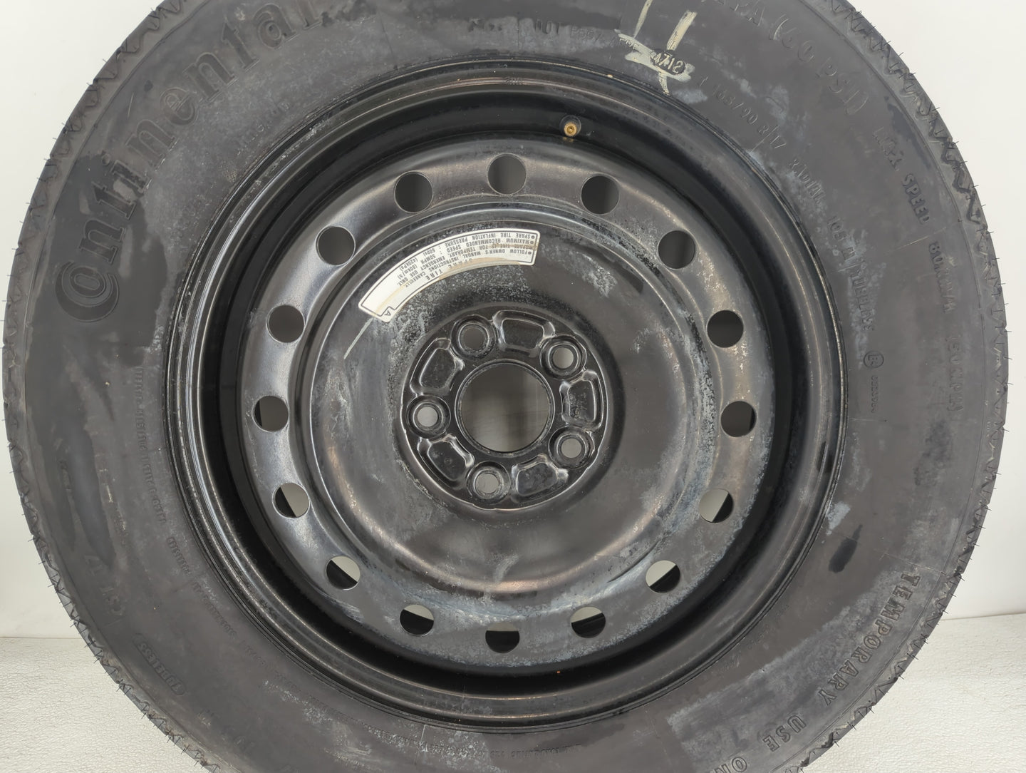 2013-2022 Acura Rdx Spare Donut Tire Wheel Rim Oem - Oemusedautoparts1.com