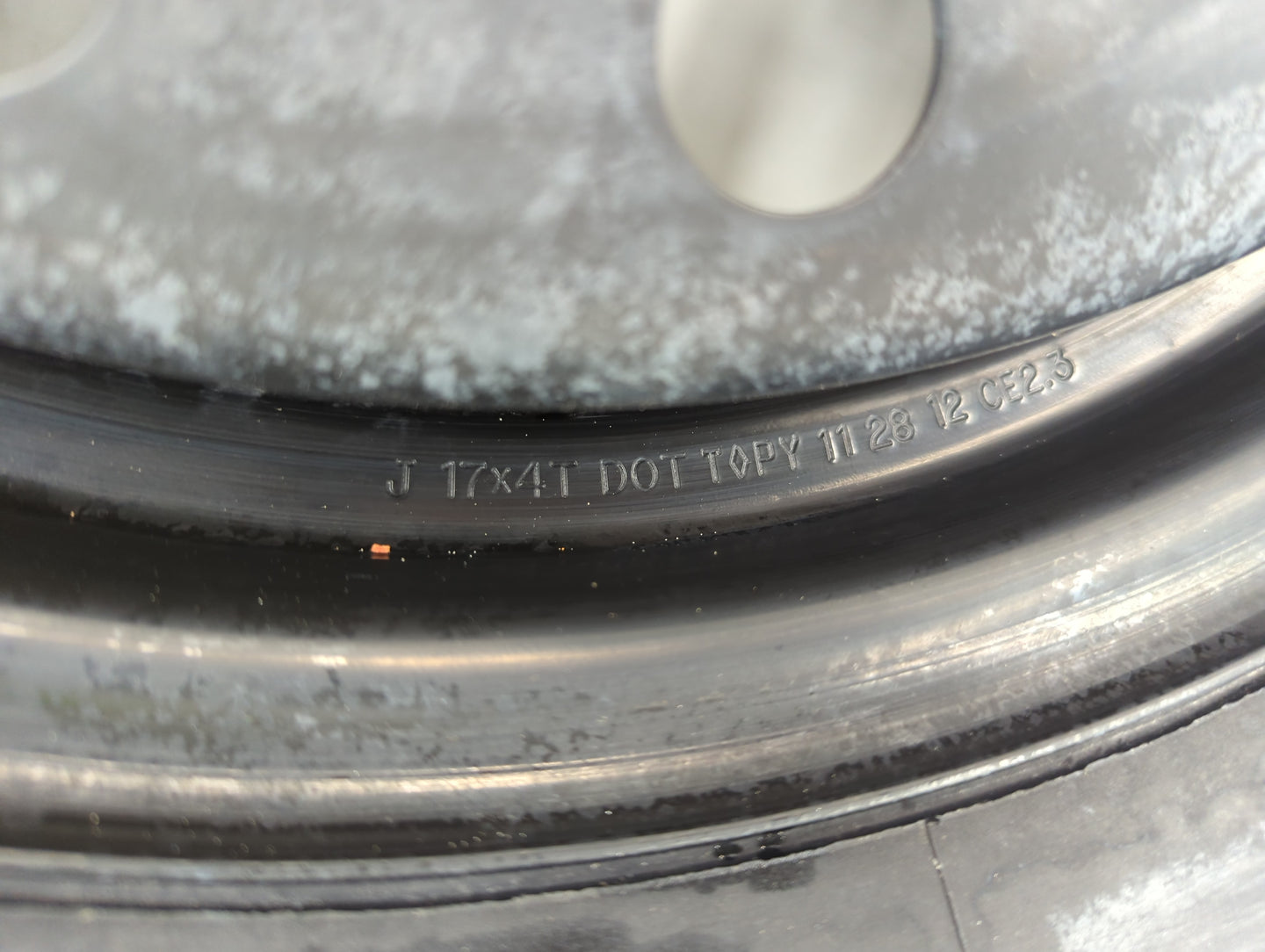 2013-2022 Acura Rdx Spare Donut Tire Wheel Rim Oem - Oemusedautoparts1.com