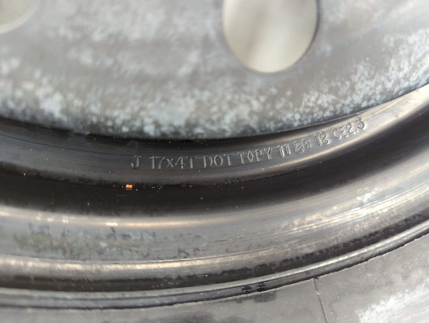 2013-2022 Acura Rdx Spare Donut Tire Wheel Rim Oem - Oemusedautoparts1.com