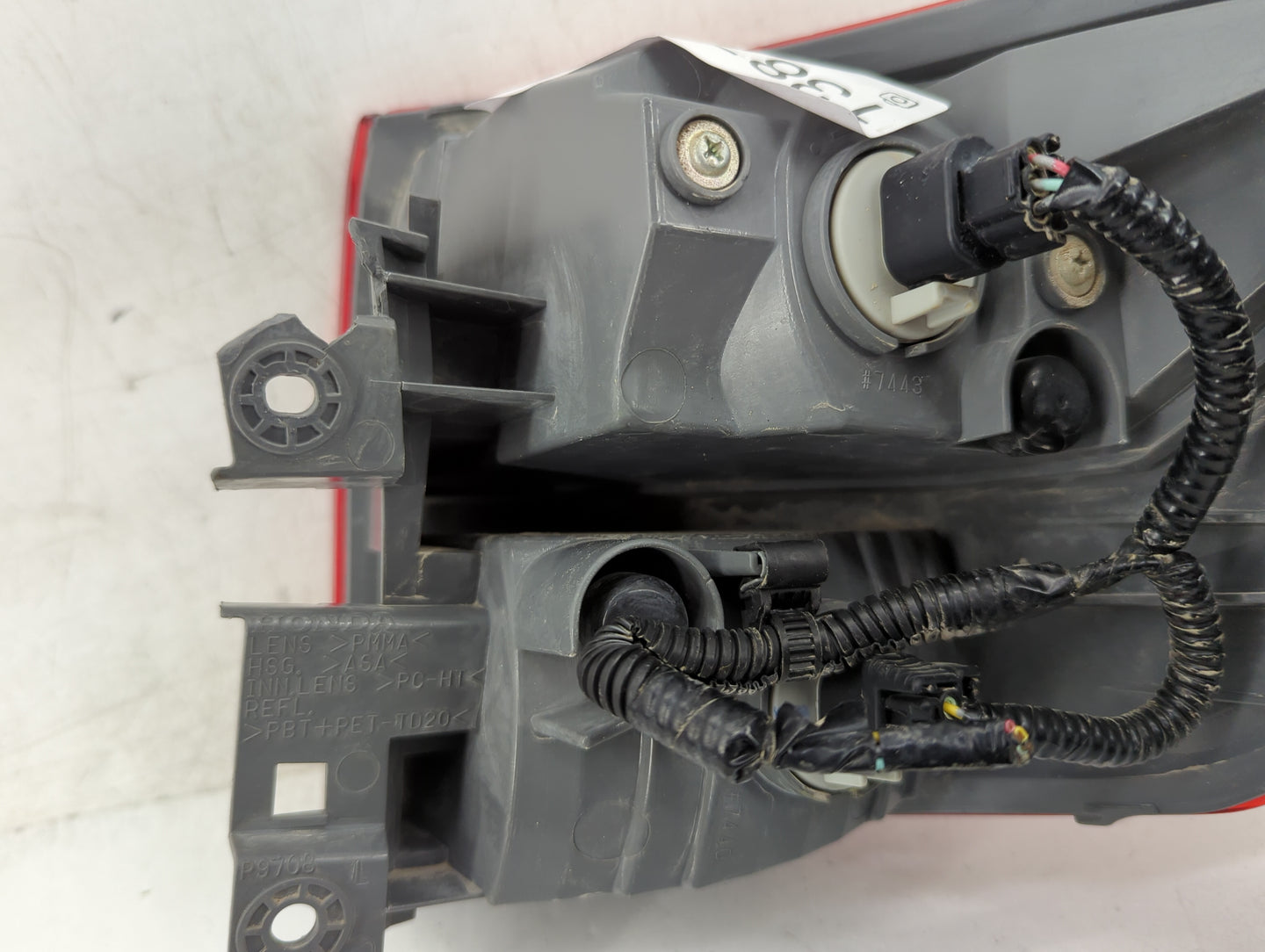 2013-2015 Acura Rdx Tail Light Assembly Driver Left OEM Fits Fits 2013 2014 2015 OEM Used Auto Parts - Oemusedautoparts1.com