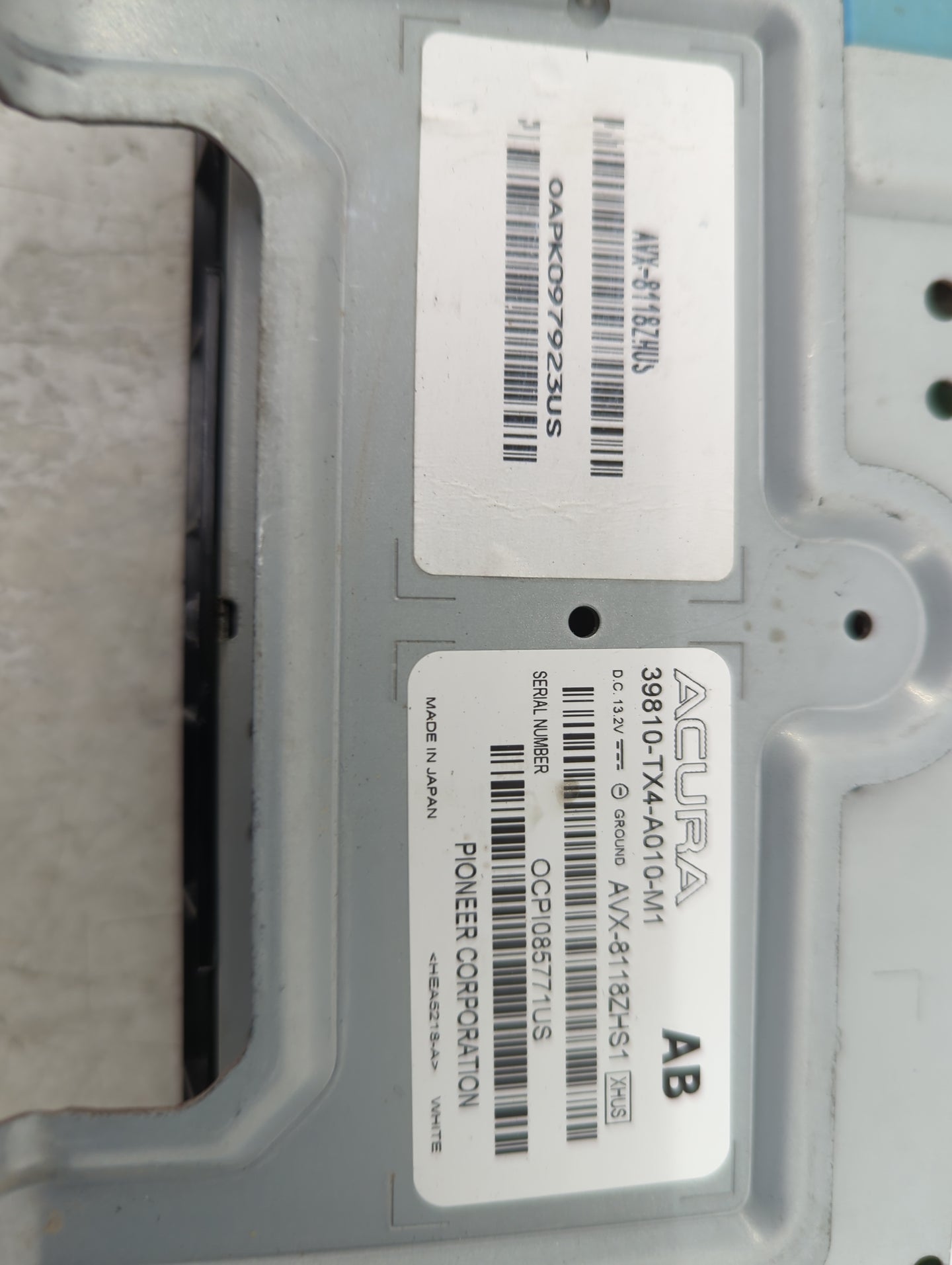 2013-2015 Acura Rdx Information Display Screen - Oemusedautoparts1.com