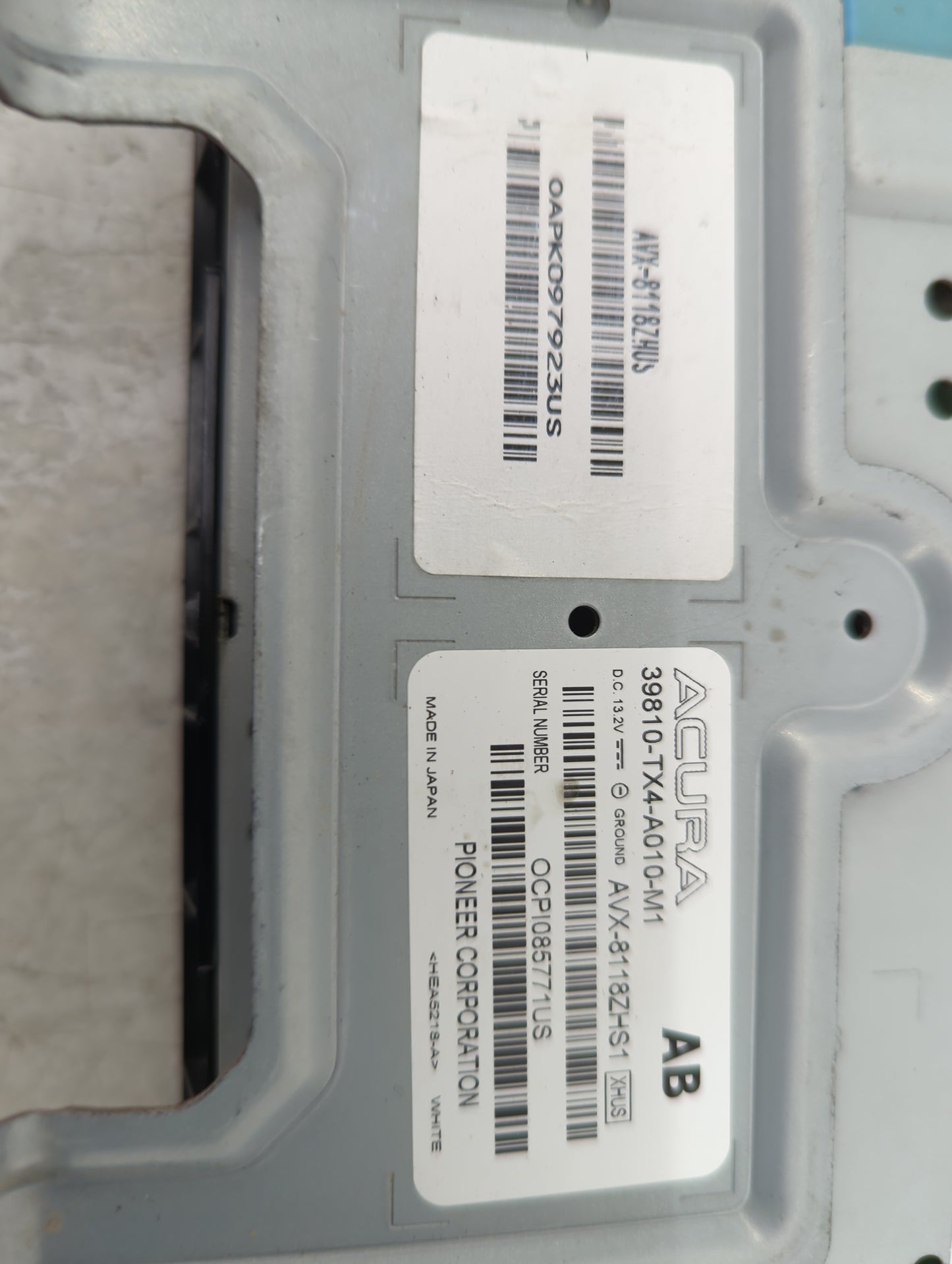 2013-2015 Acura Rdx Information Display Screen - Oemusedautoparts1.com