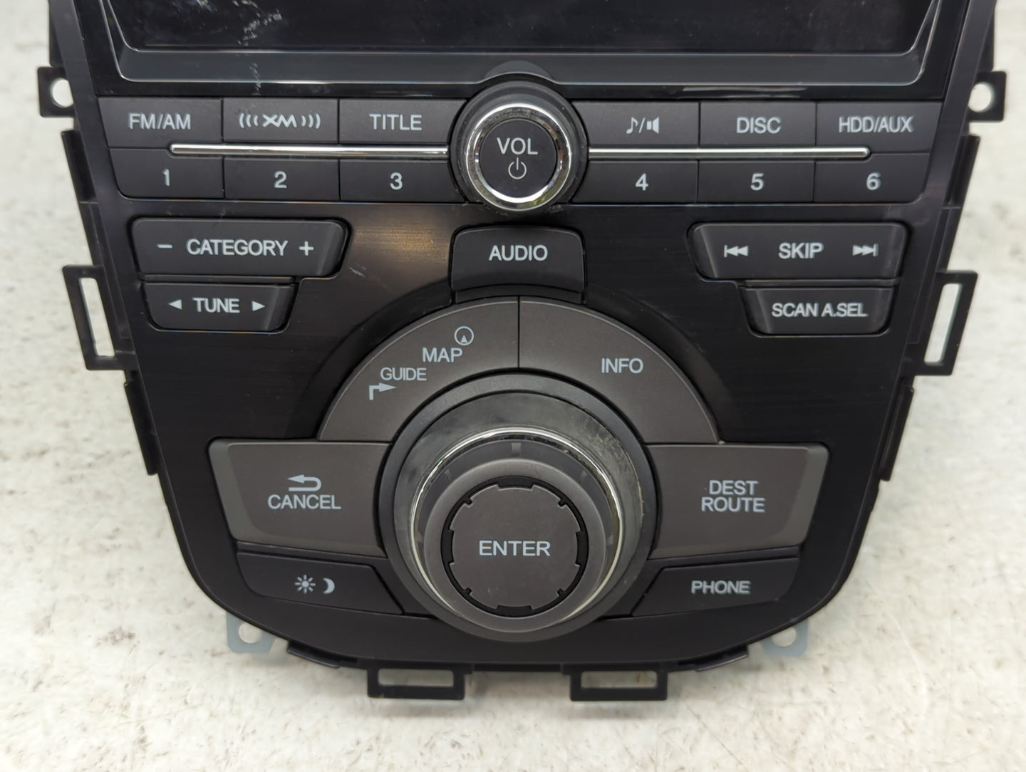 2013-2015 Acura Rdx Radio AM FM Cd Player Receiver Replacement P/N:39540-TX4-A040-M1 Fits Fits 2013 2014 2015 OEM Used Auto 