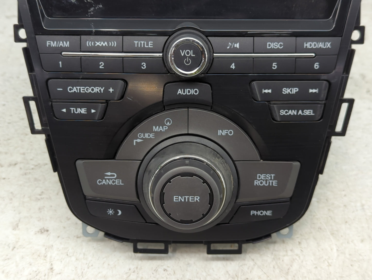 2013-2015 Acura Rdx Radio AM FM Cd Player Receiver Replacement P/N:39540-TX4-A040-M1 Fits Fits 2013 2014 2015 OEM Used Auto 
