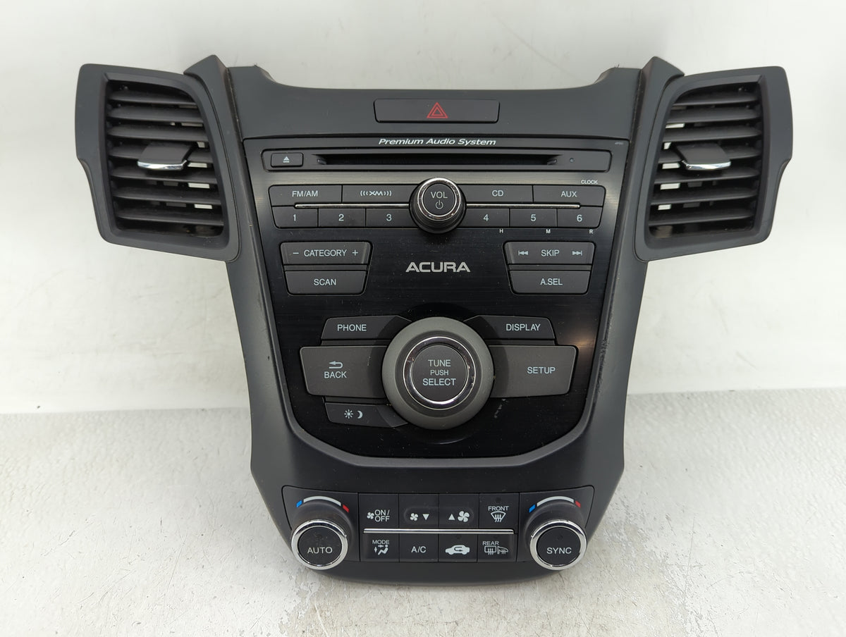 2013-2018 Acura Rdx Radio AM FM Cd Player Receiver Replacement P/N:3910ATX4A010 Fits Fits 2013 2014 2015 2016 2017 2018 OEM 