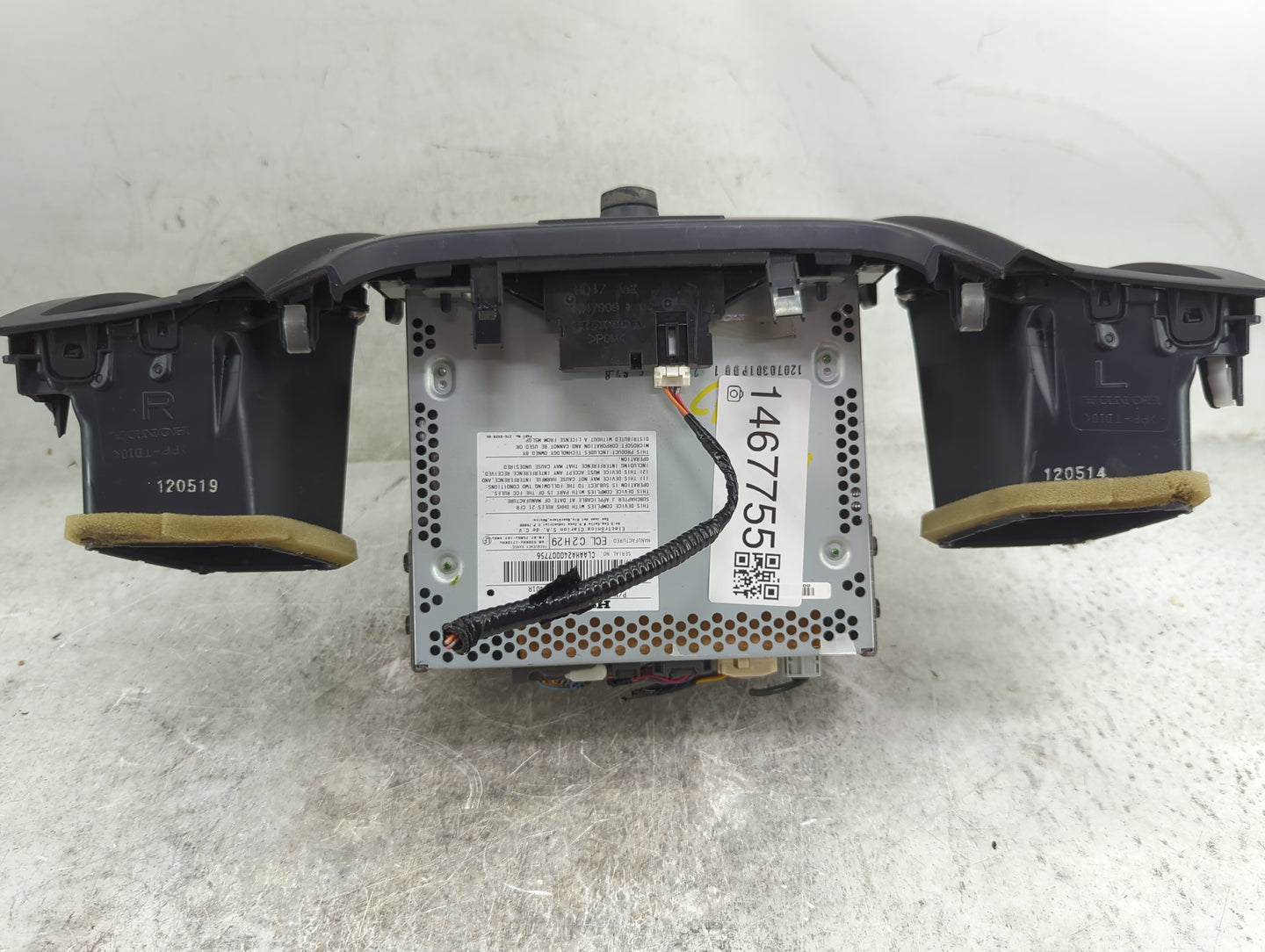 2013-2018 Acura Rdx Radio AM FM Cd Player Receiver Replacement P/N:39100-TX4-A01 PH-3401R Fits Fits 2013 2014 2015 2016 2017