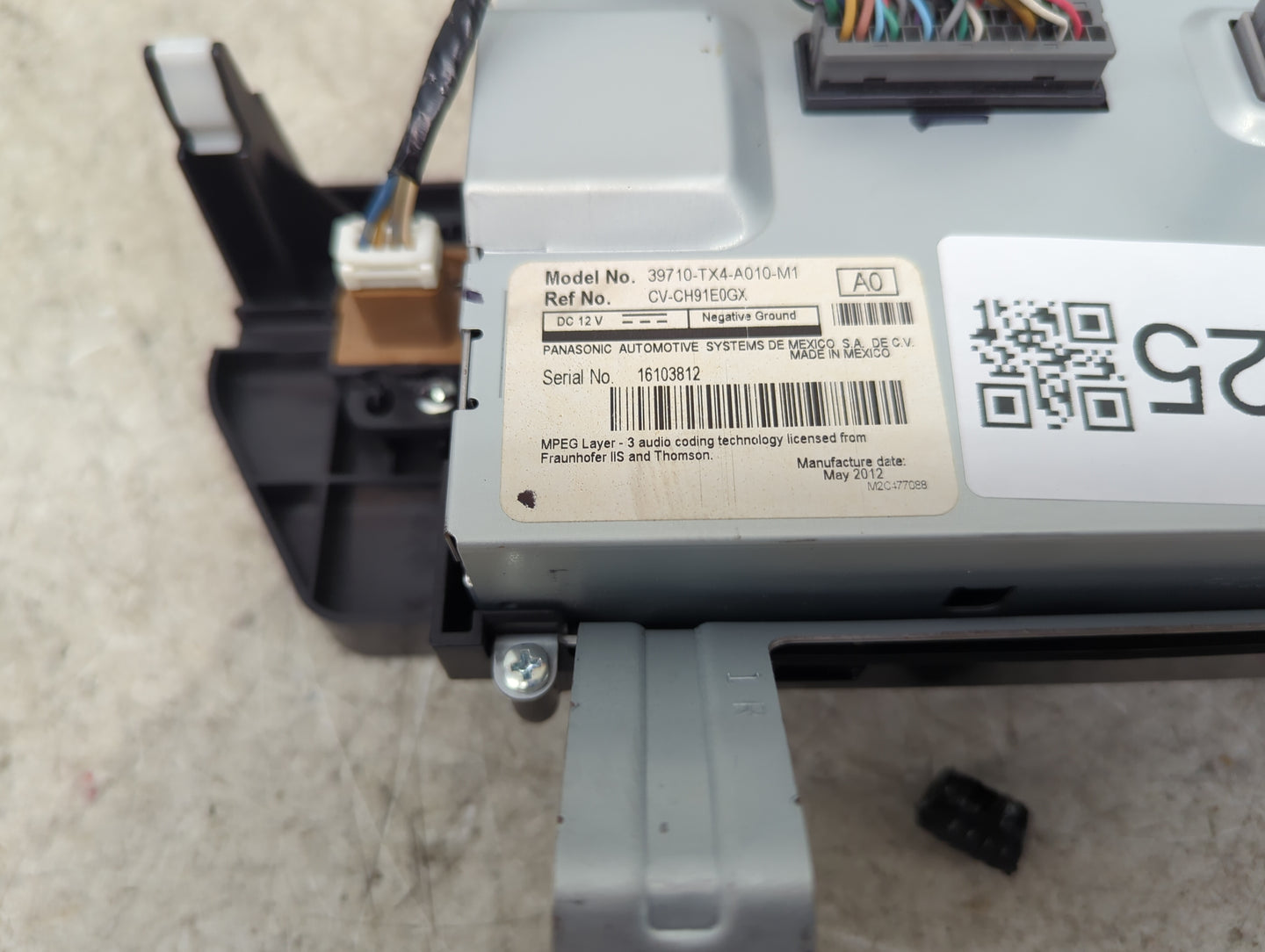 2013-2015 Acura Rdx Information Display Screen 1488125 - Oemusedautoparts1.com