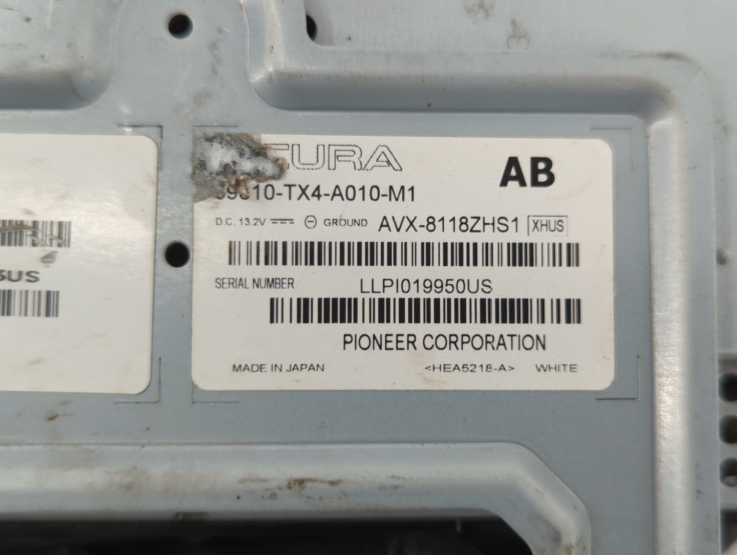 2013-2015 Acura Rdx Information Display Screen - Oemusedautoparts1.com