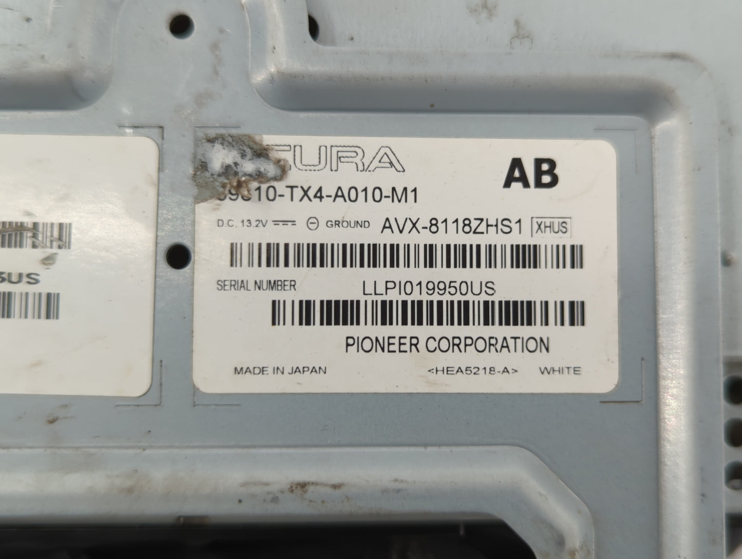 2013-2015 Acura Rdx Information Display Screen - Oemusedautoparts1.com