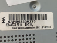 2013-2015 Acura Rdx Radio AM FM Cd Player Receiver Replacement P/N:3954ATX4 A010 Fits Fits 2013 2014 2015 OEM Used Auto Part
