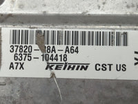 2013-2015 Acura Rdx PCM Engine Control Computer ECU ECM PCU OEM P/N:37820-R8A-A64 Fits Fits 2013 2014 2015 OEM Used Auto Par