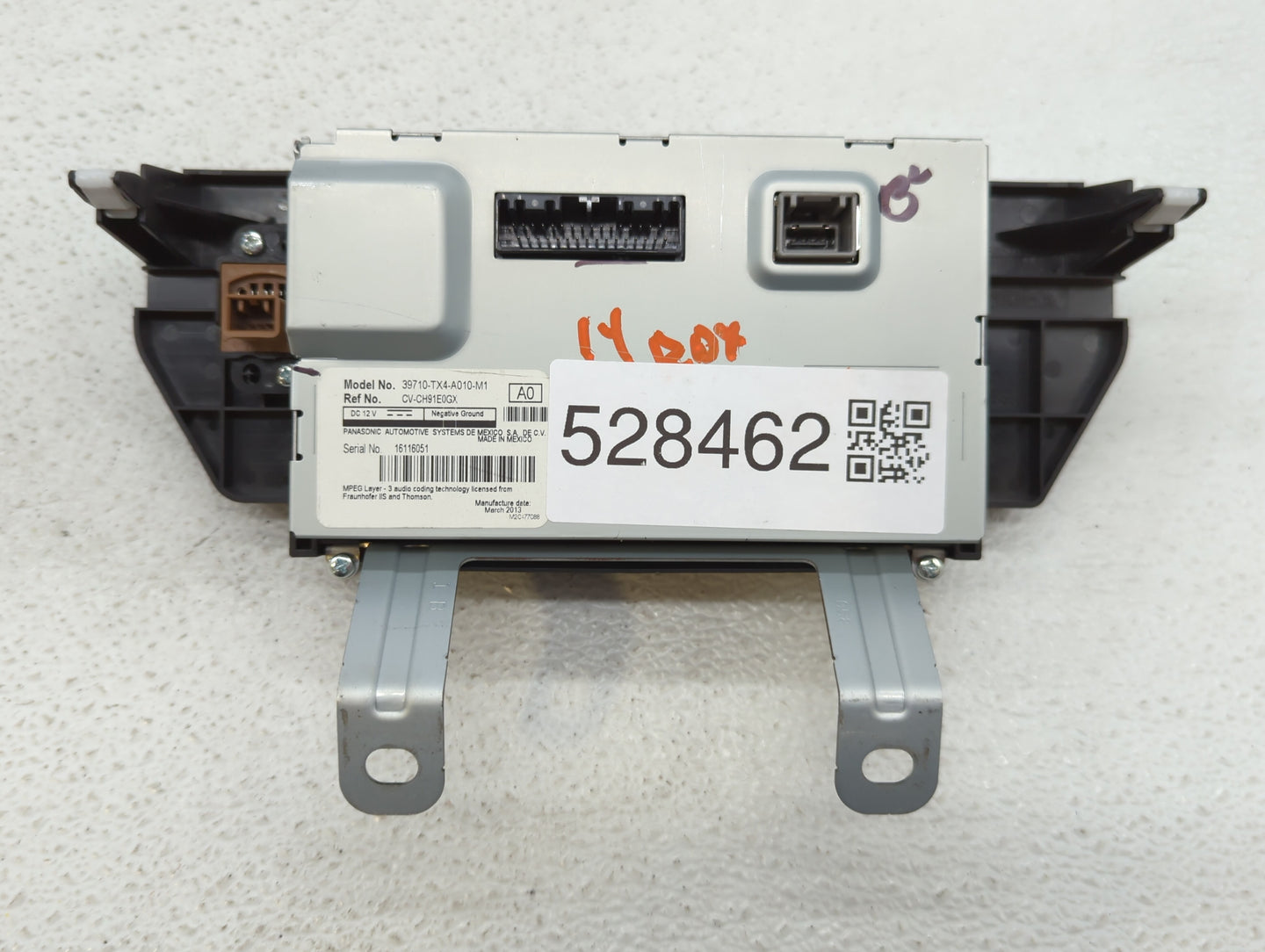 2013-2015 Acura Rdx Information Display Screen - Oemusedautoparts1.com