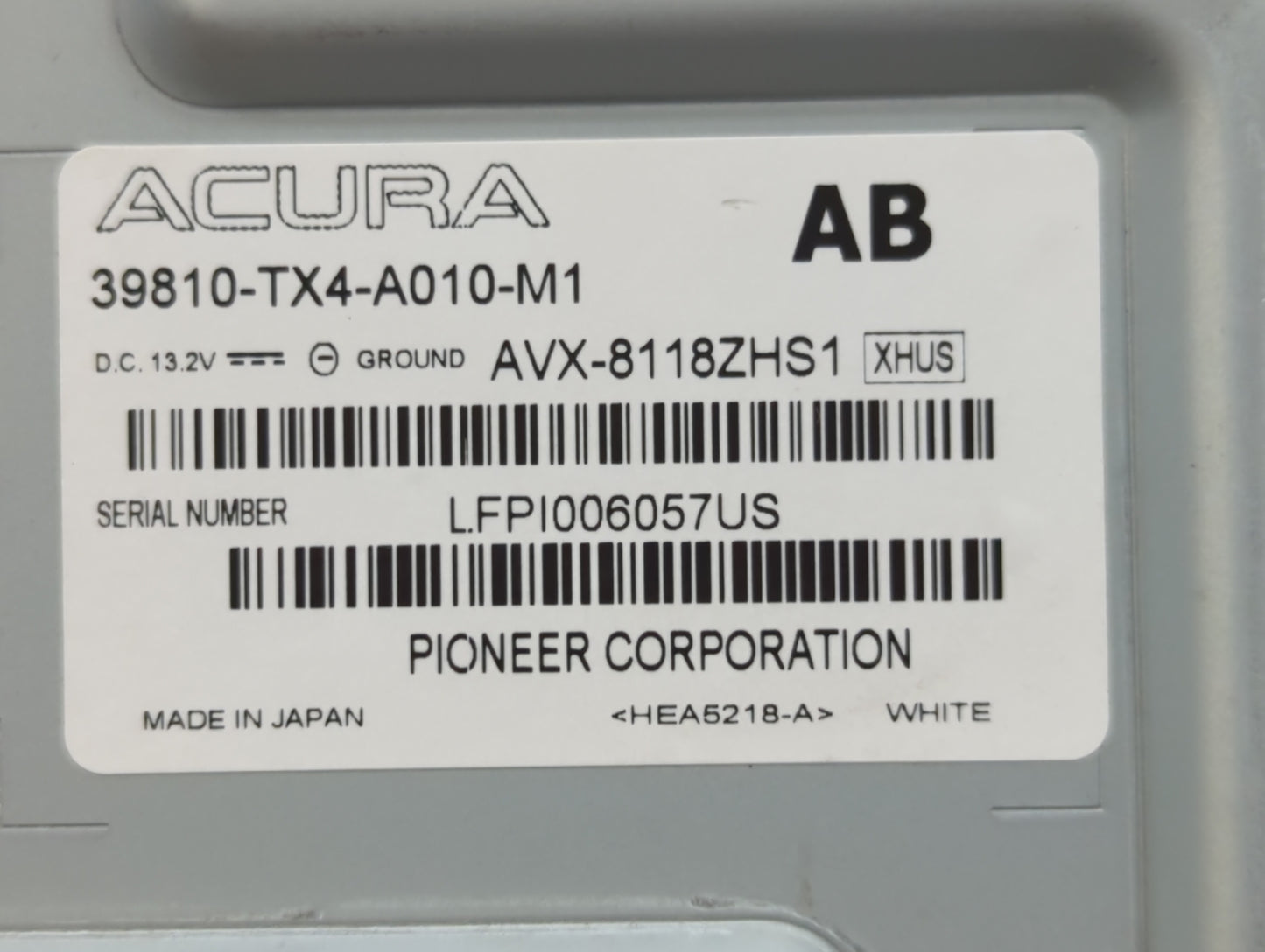 2013-2015 Acura Rdx Information Display Screen - Oemusedautoparts1.com