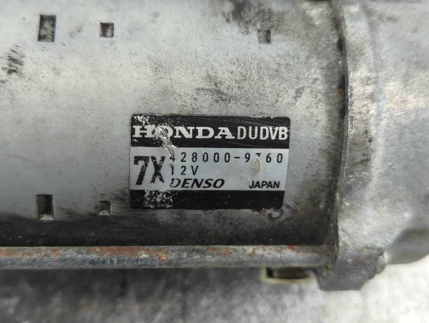 2013-2018 Acura Rdx Car Starter Motor Solenoid OEM P/N:428000-9360 Fits Fits 2013 2014 2015 2016 2017 2018 OEM Used Auto Par