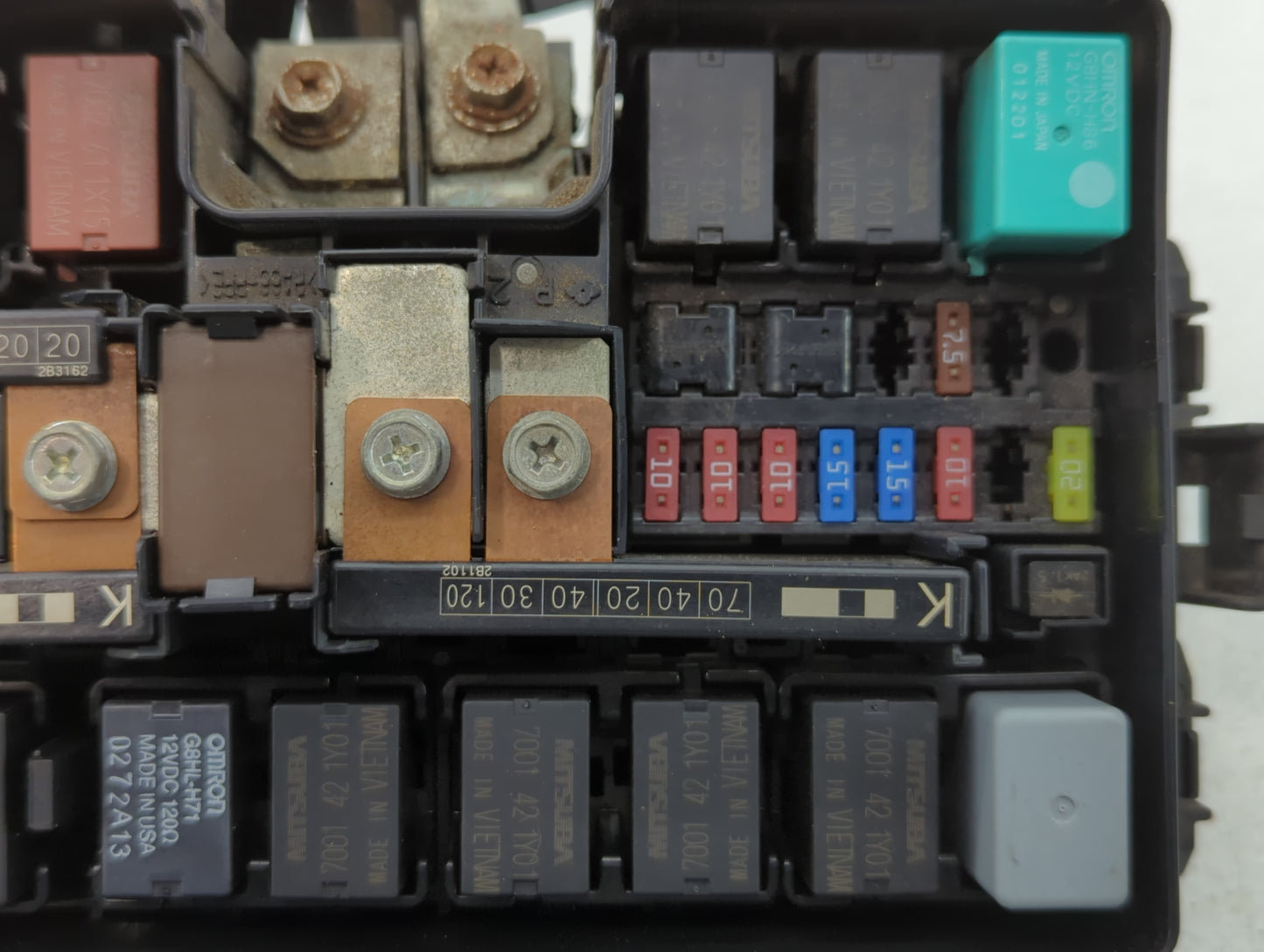 2013-2015 Acura Rdx Fusebox Fuse Box Panel Relay Module P/N:120302 2R10095P, TX4 A012 A0 Fits Fits 2013 2014 2015 OEM Used A