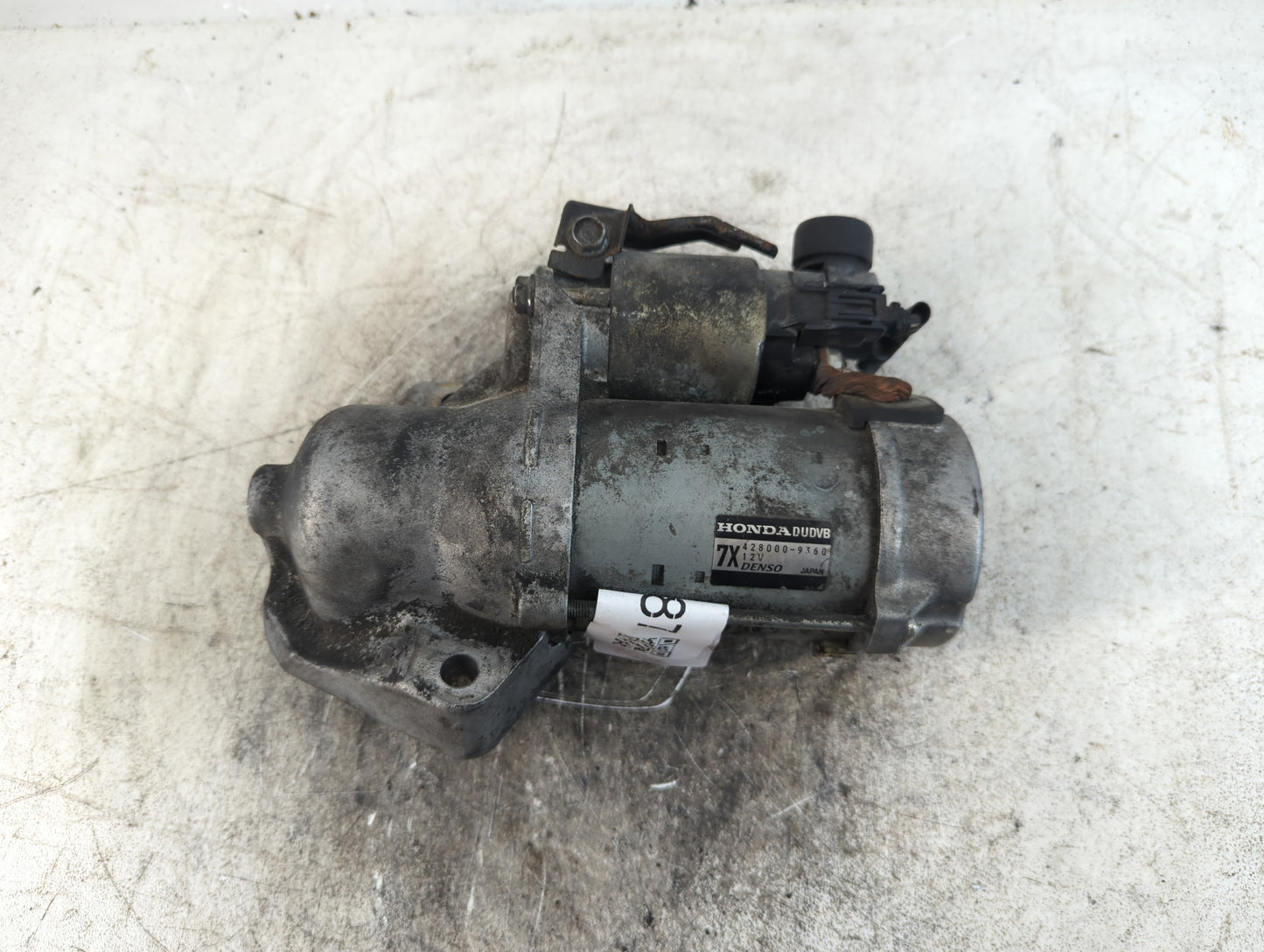 2013-2018 Acura Rdx Car Starter Motor Solenoid OEM P/N:428000-9360 Fits Fits 2013 2014 2015 2016 2017 2018 OEM Used Auto Par