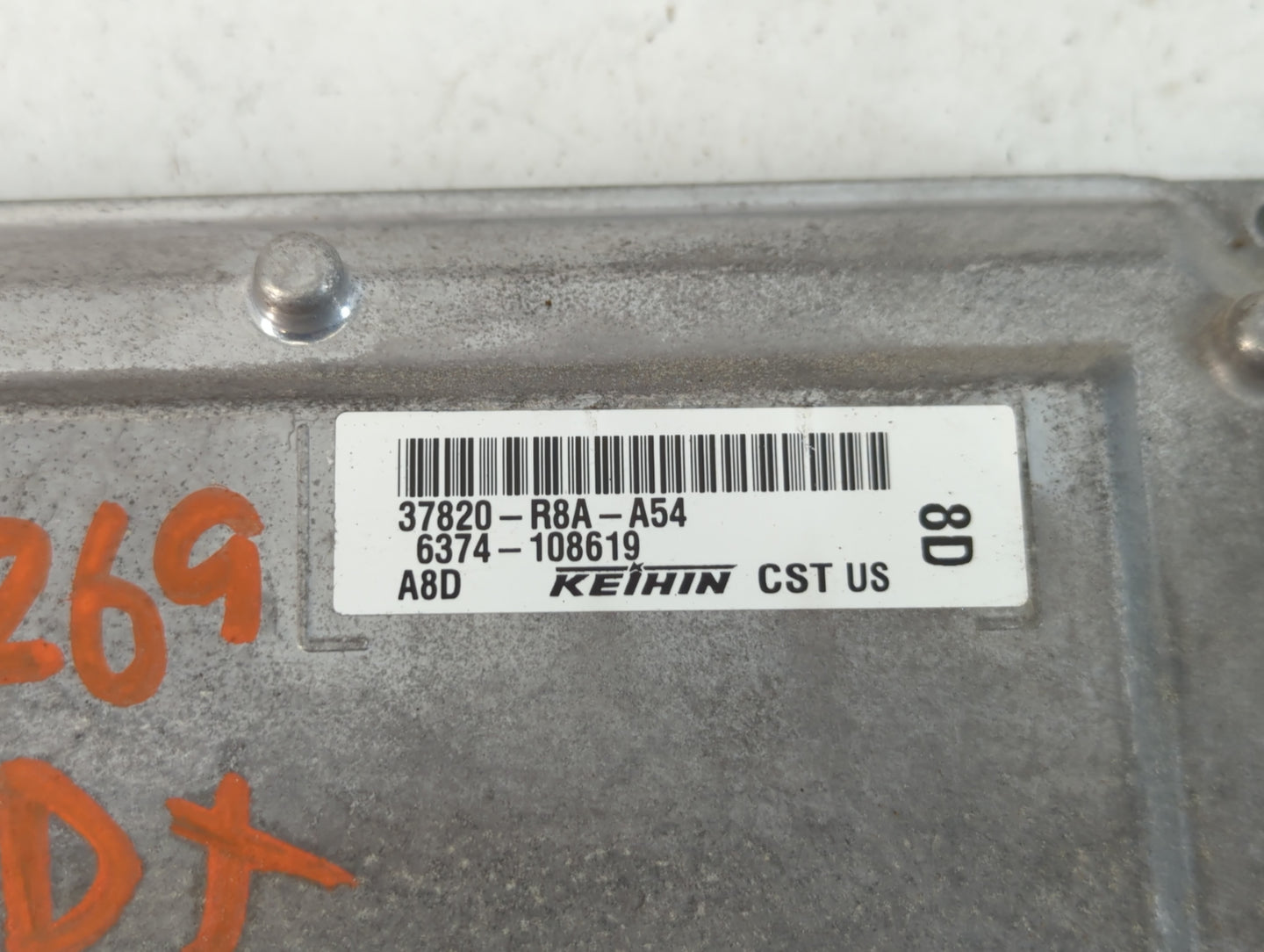2013-2015 Acura Rdx PCM Engine Control Computer ECU ECM PCU OEM P/N:37820-R8A-A54 Fits Fits 2013 2014 2015 OEM Used Auto Par