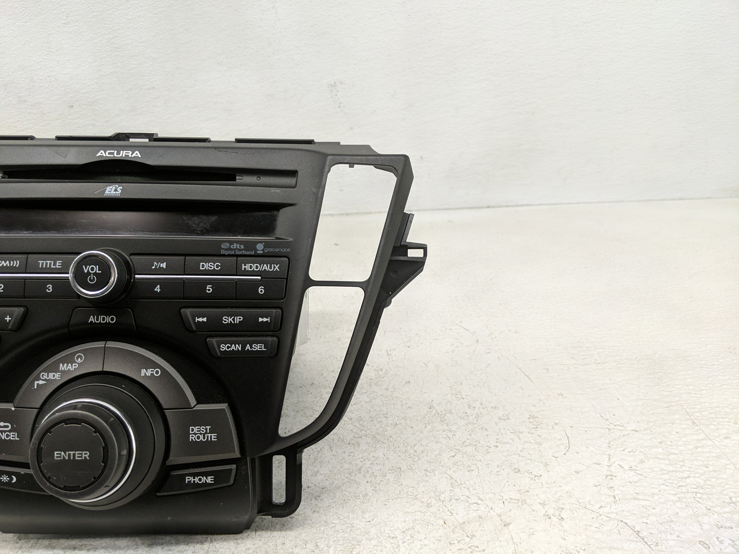2013-2014 Acura Tl Radio AM FM Cd Player Receiver Replacement P/N:39100-TK4-A330 Fits Fits 2013 2014 OEM Used Auto Parts - O
