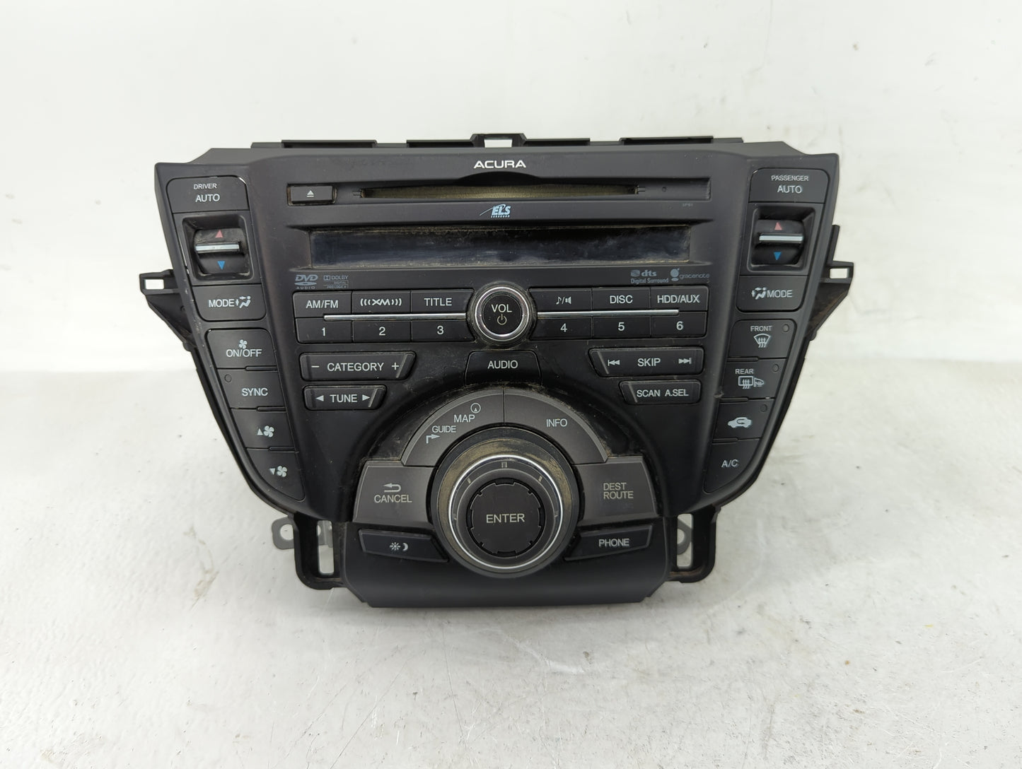 2013-2014 Acura Tl Radio AM FM Cd Player Receiver Replacement P/N:39100-TK4-A340-M1 39100-TK4-A330 Fits Fits 2013 2014 OEM U
