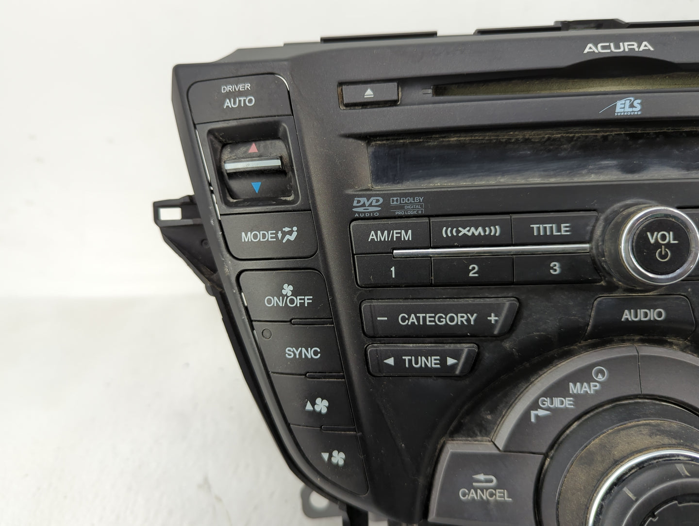 2013-2014 Acura Tl Radio AM FM Cd Player Receiver Replacement P/N:39100-TK4-A340-M1 39100-TK4-A330 Fits Fits 2013 2014 OEM U